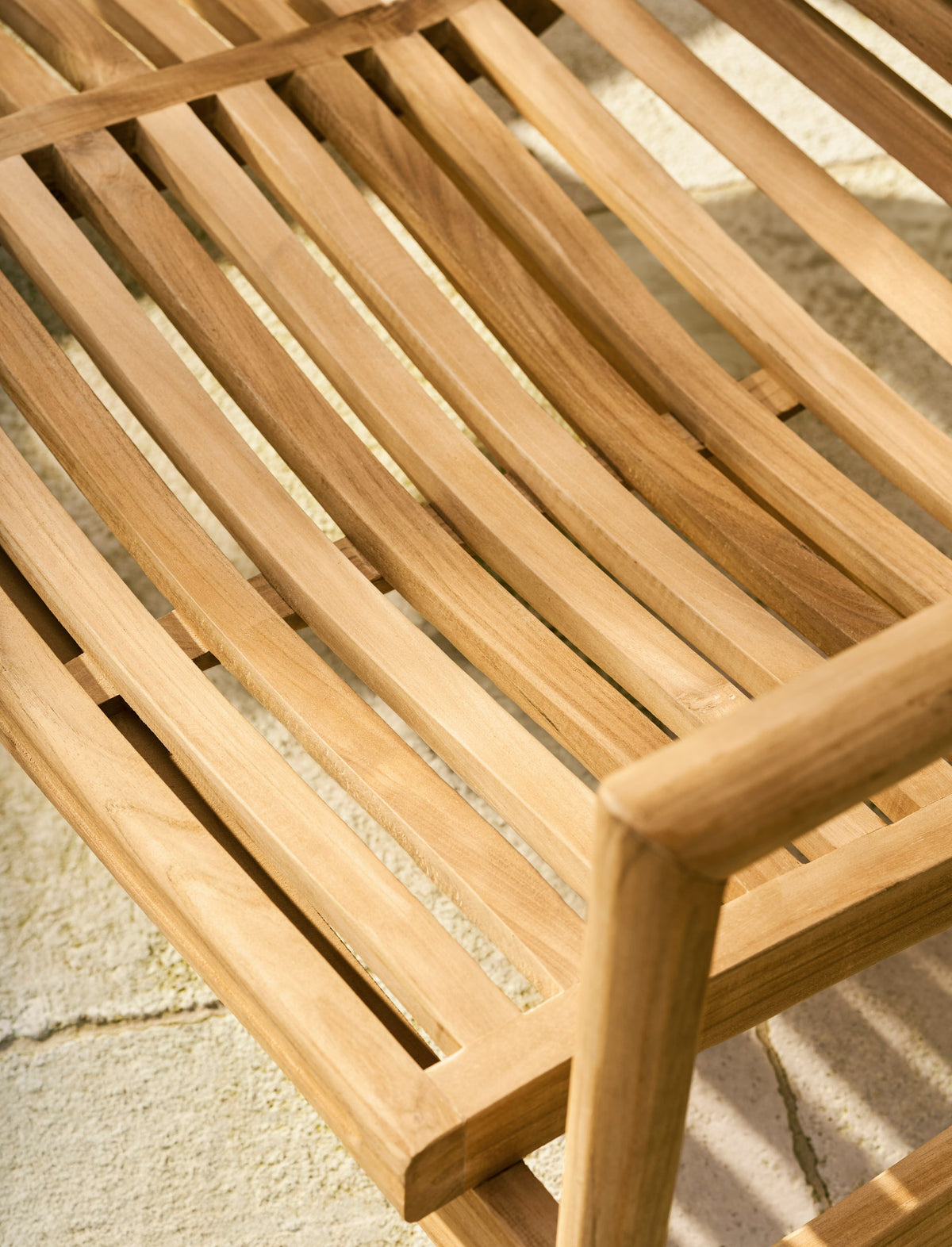 Coate 2 Seater Bench – Teak, Natural