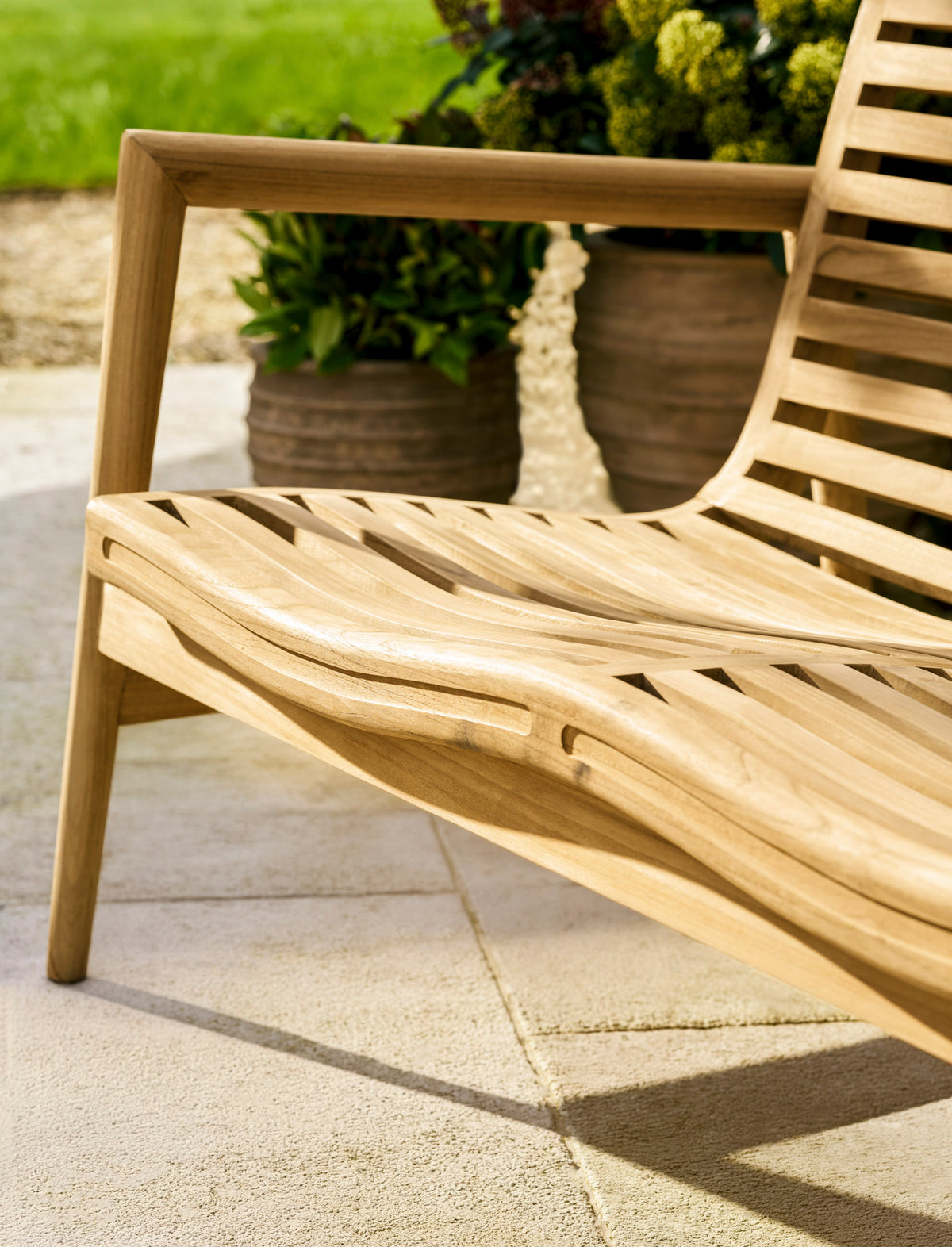 Coate 2 Seater Bench – Teak, Natural