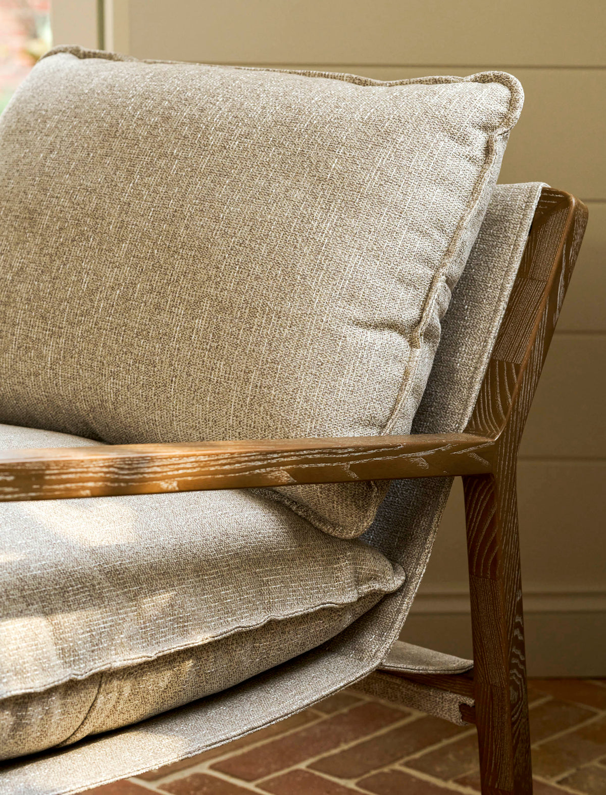 Barnwood Armchair – Ash Wood, Natural