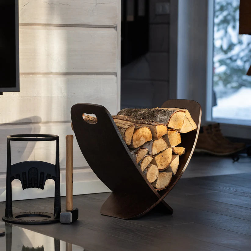 Nordic Embers FSC® Birch Plywood Firewood Stand