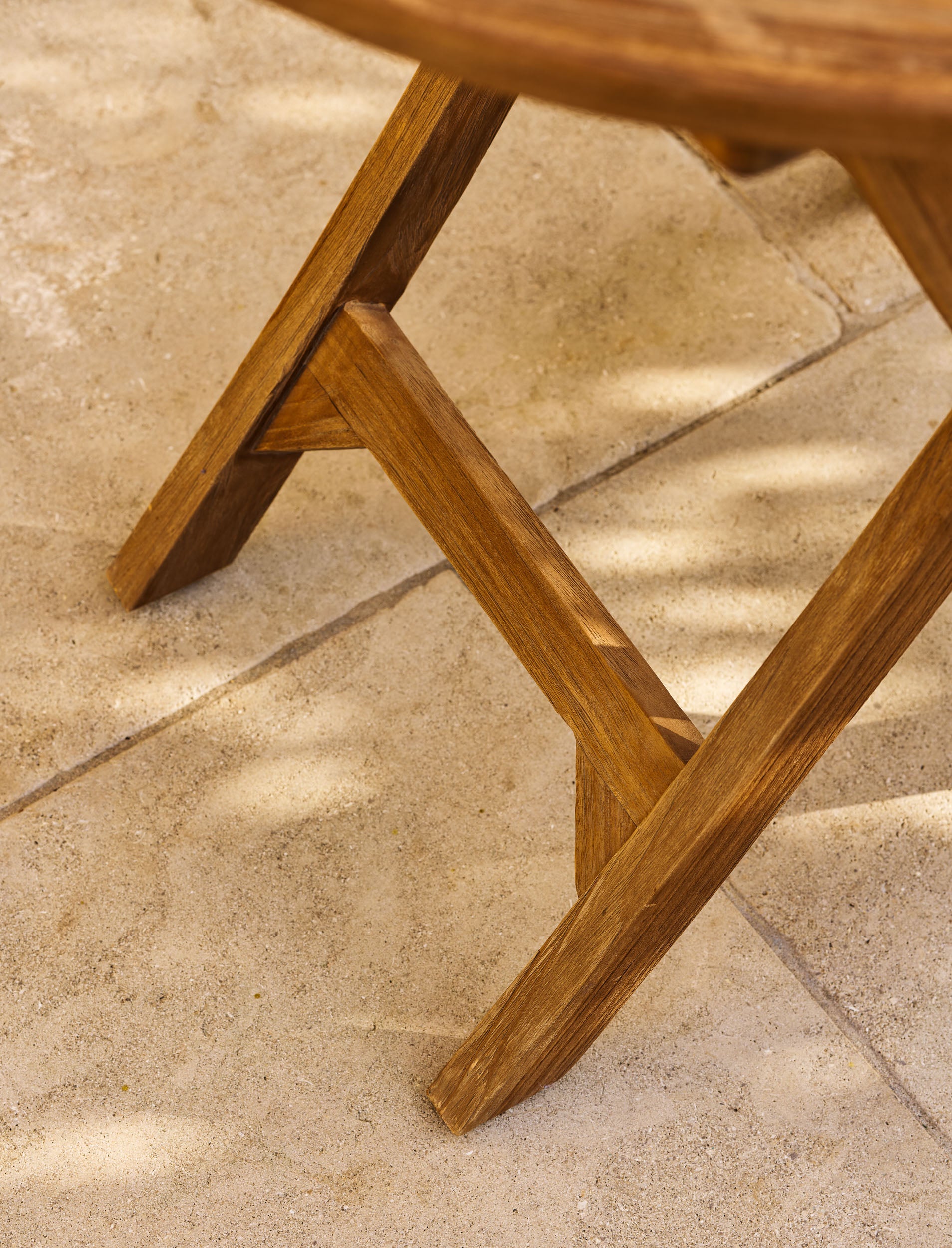 Radley Teak Bistro Set – Folding Table & Two Chairs