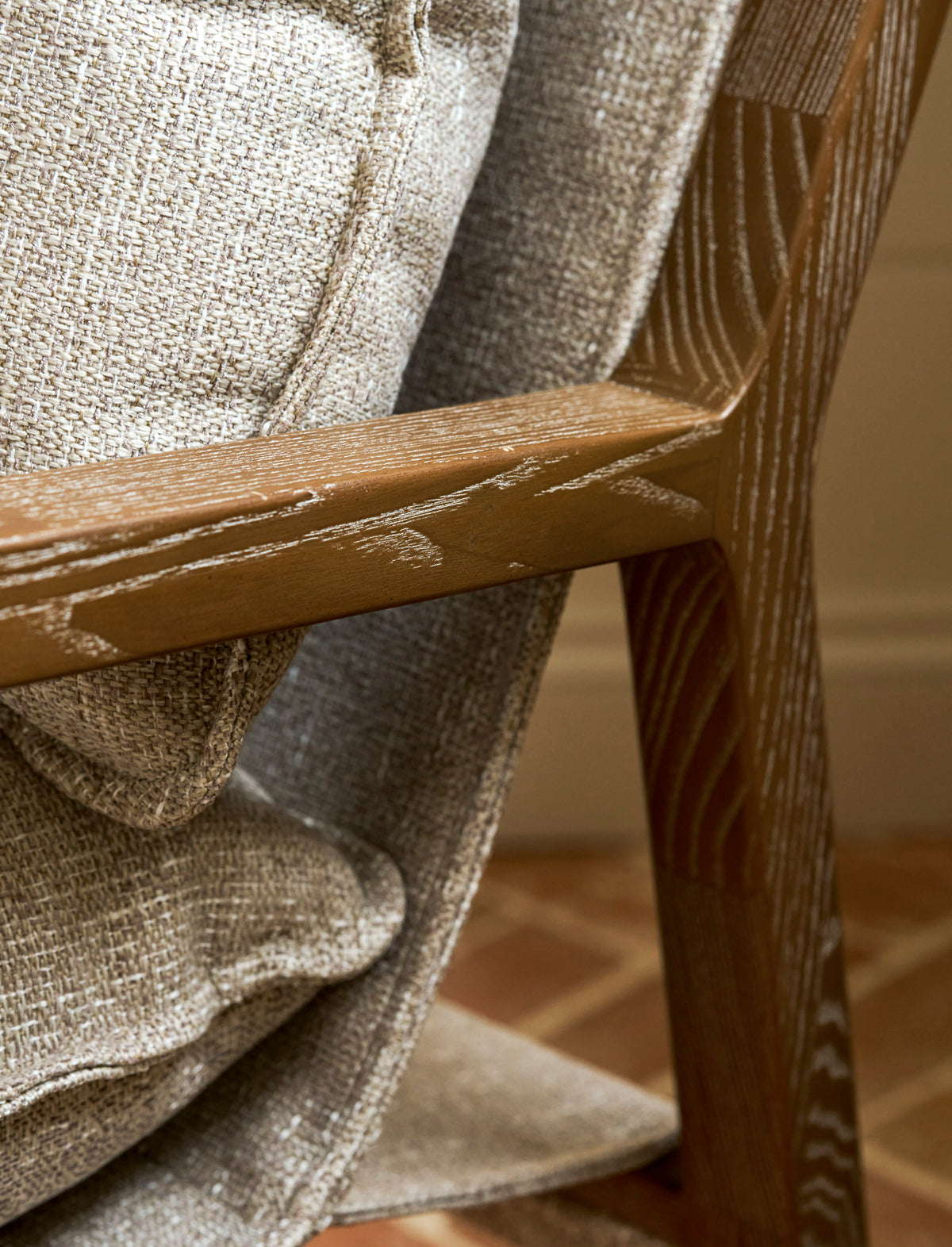Barnwood Armchair – Ash Wood, Natural