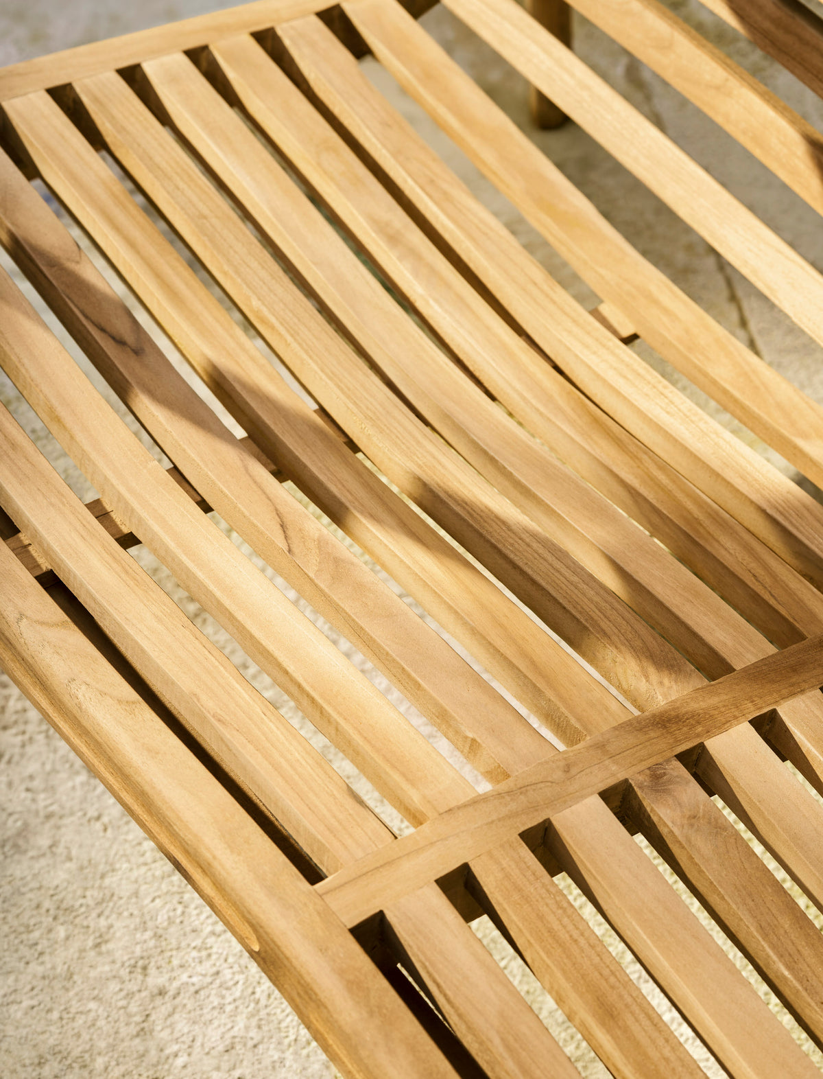 Coate 2 Seater Bench – Teak, Natural