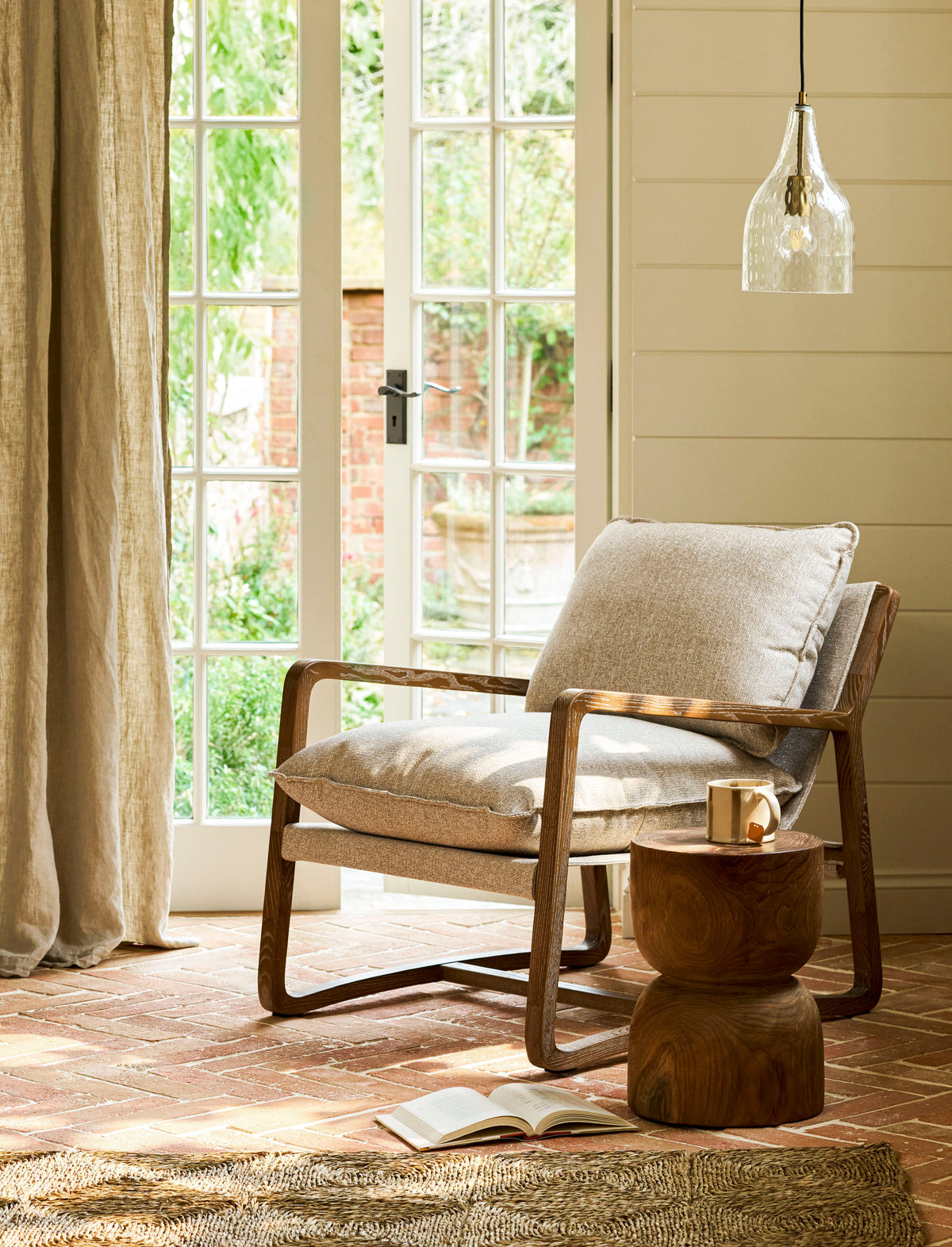 Barnwood Armchair – Ash Wood, Natural