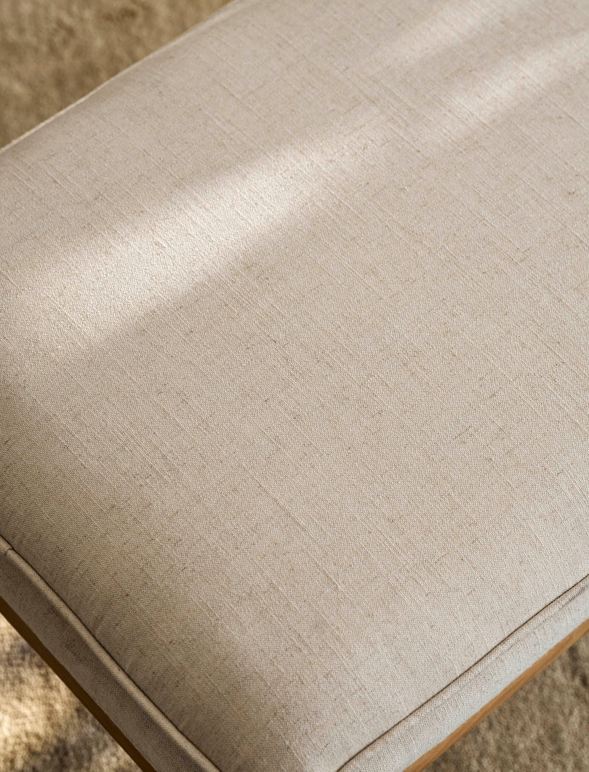 Farmoor Footstool – Ash Wood, Natural