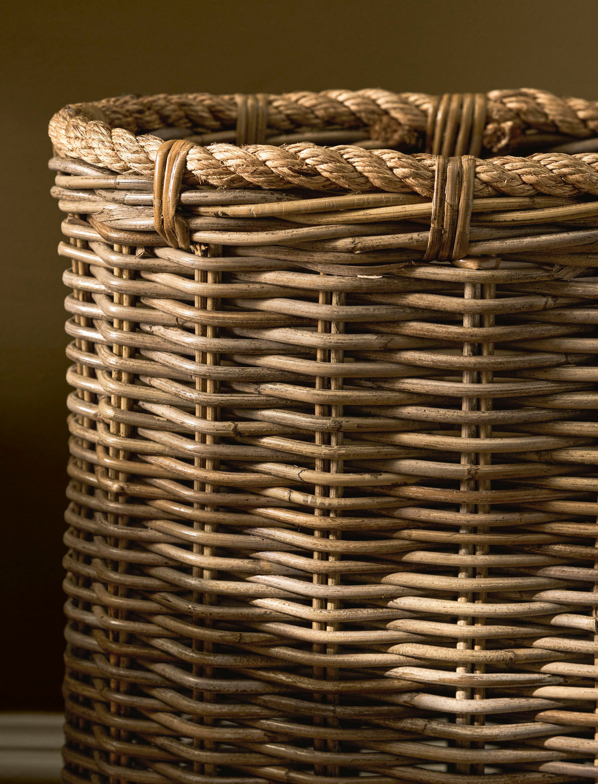 Bembridge Umbrella Stand – Rattan, Natural, Xl