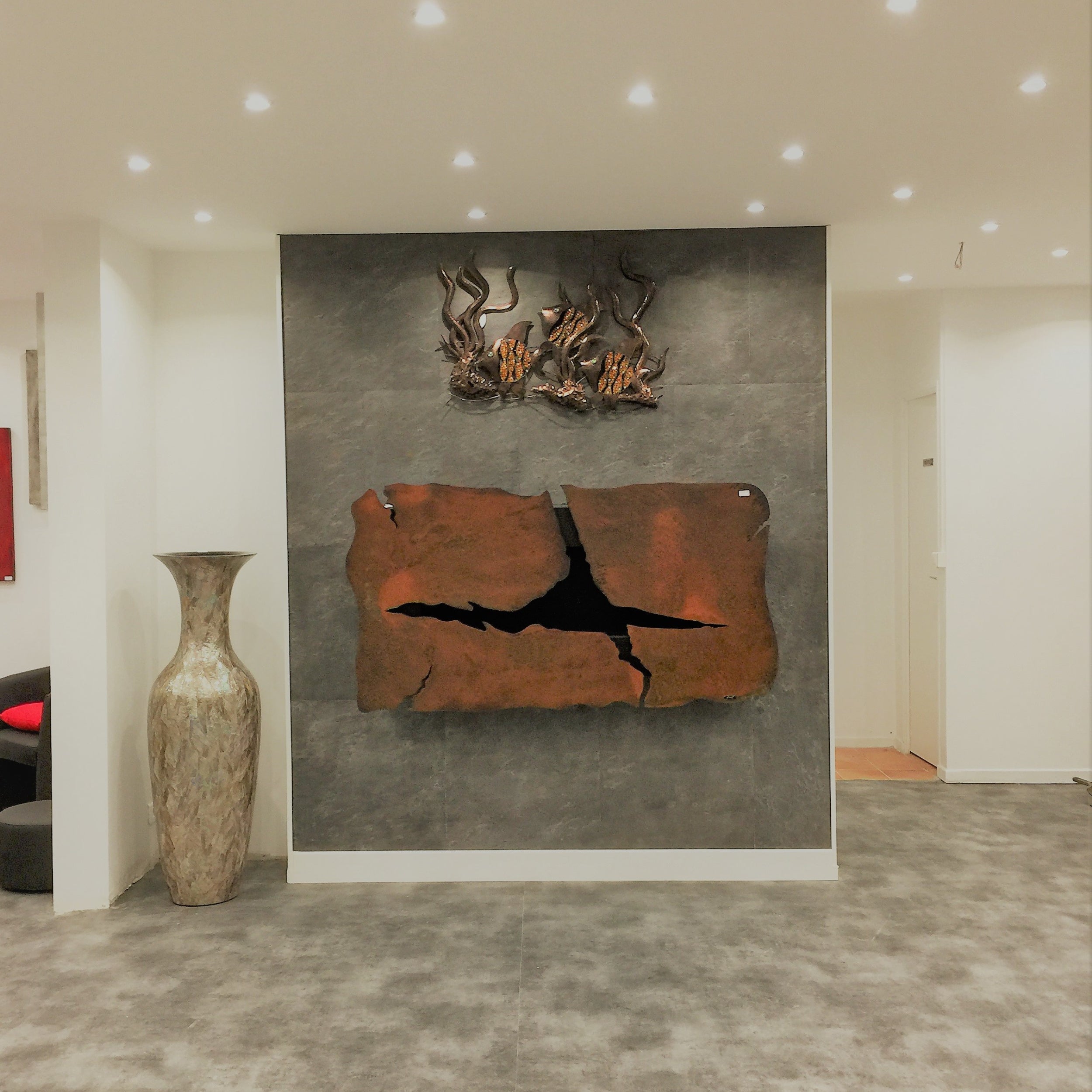 GlammFire Apollo IV Wall-Mounted Bioethanol Fireplace