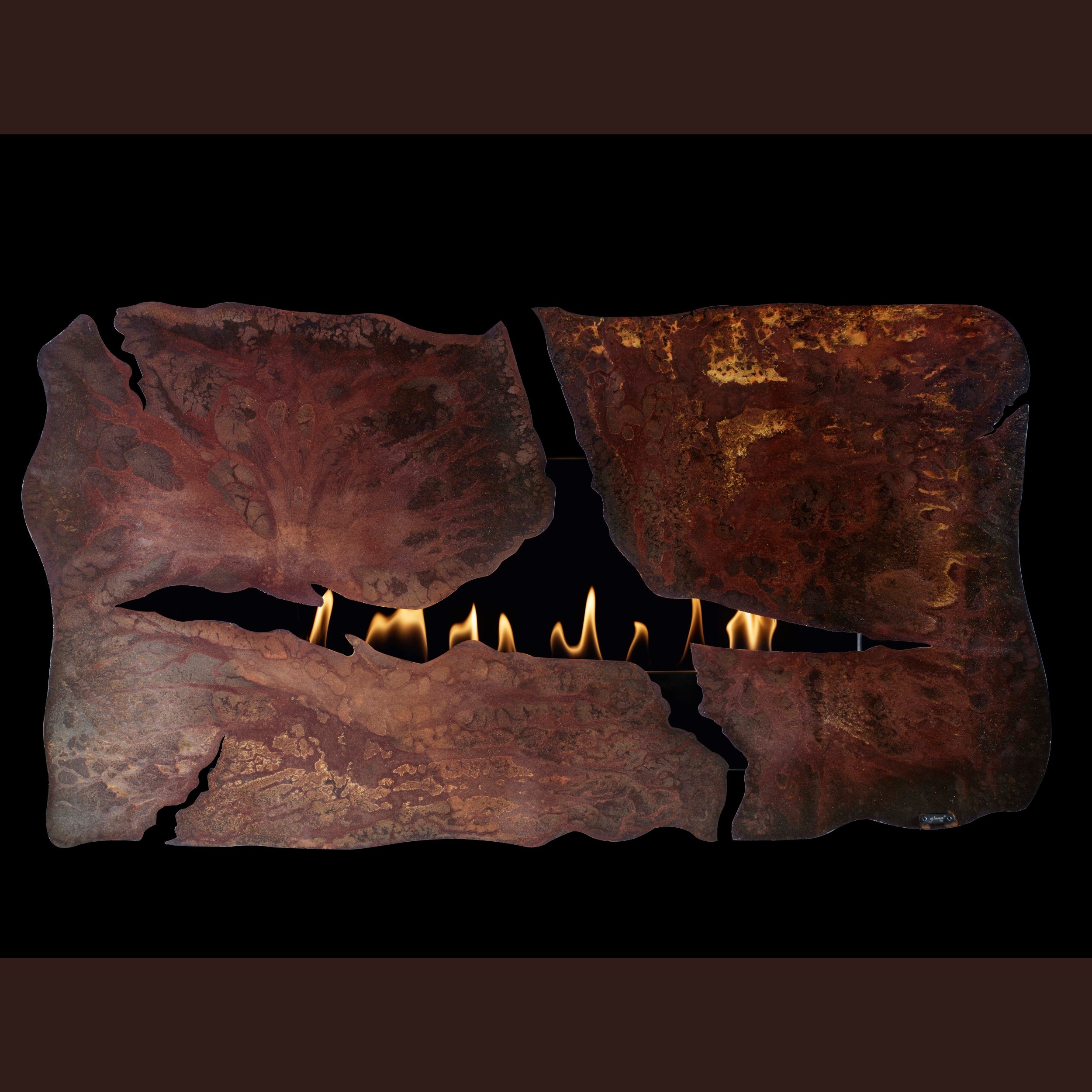 GlammFire Apollo IV Wall-Mounted Bioethanol Fireplace