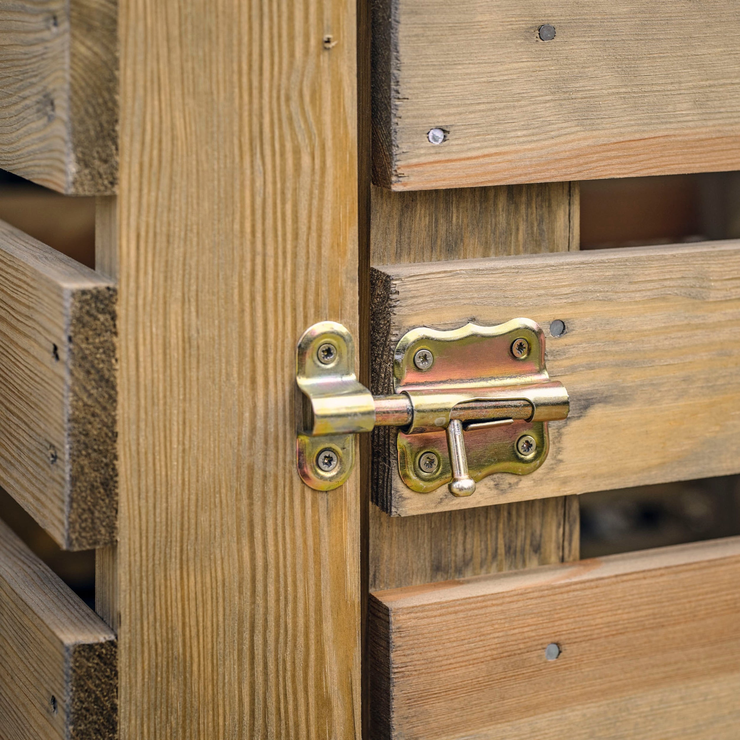 Aldsworth Single Wheelie Bin Store – Spruce