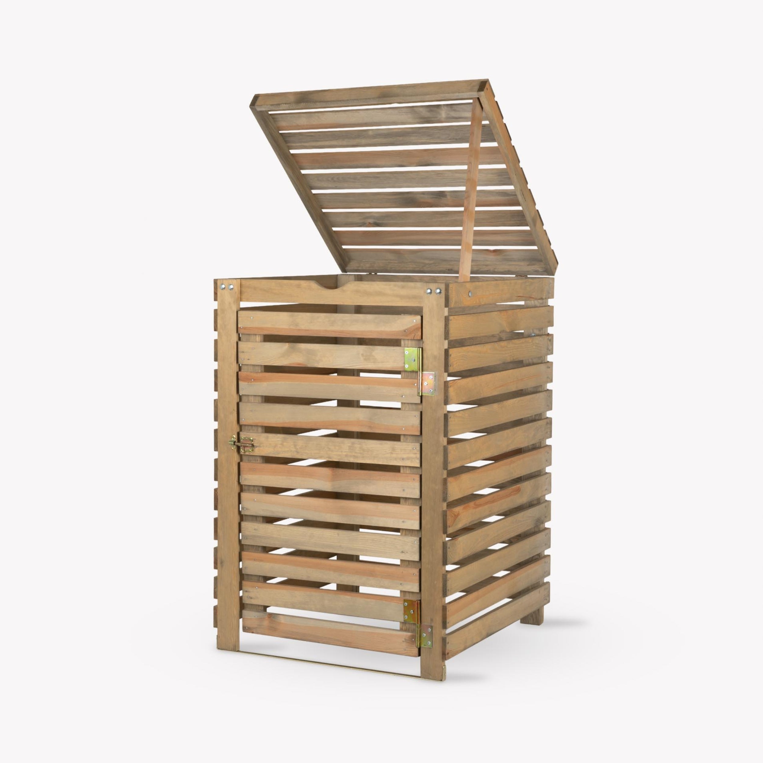 Aldsworth Single Wheelie Bin Store – Spruce