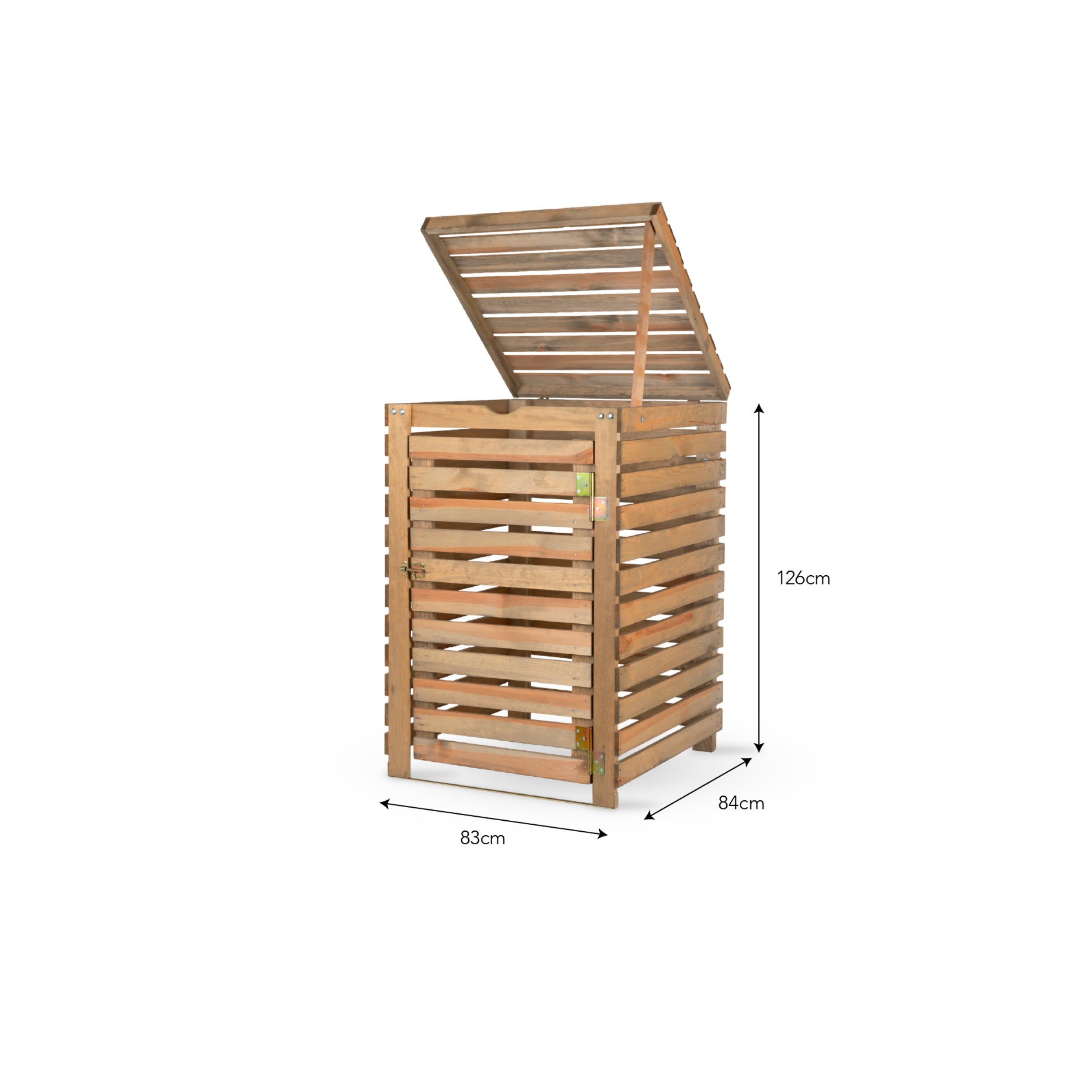 Aldsworth Single Wheelie Bin Store – Spruce