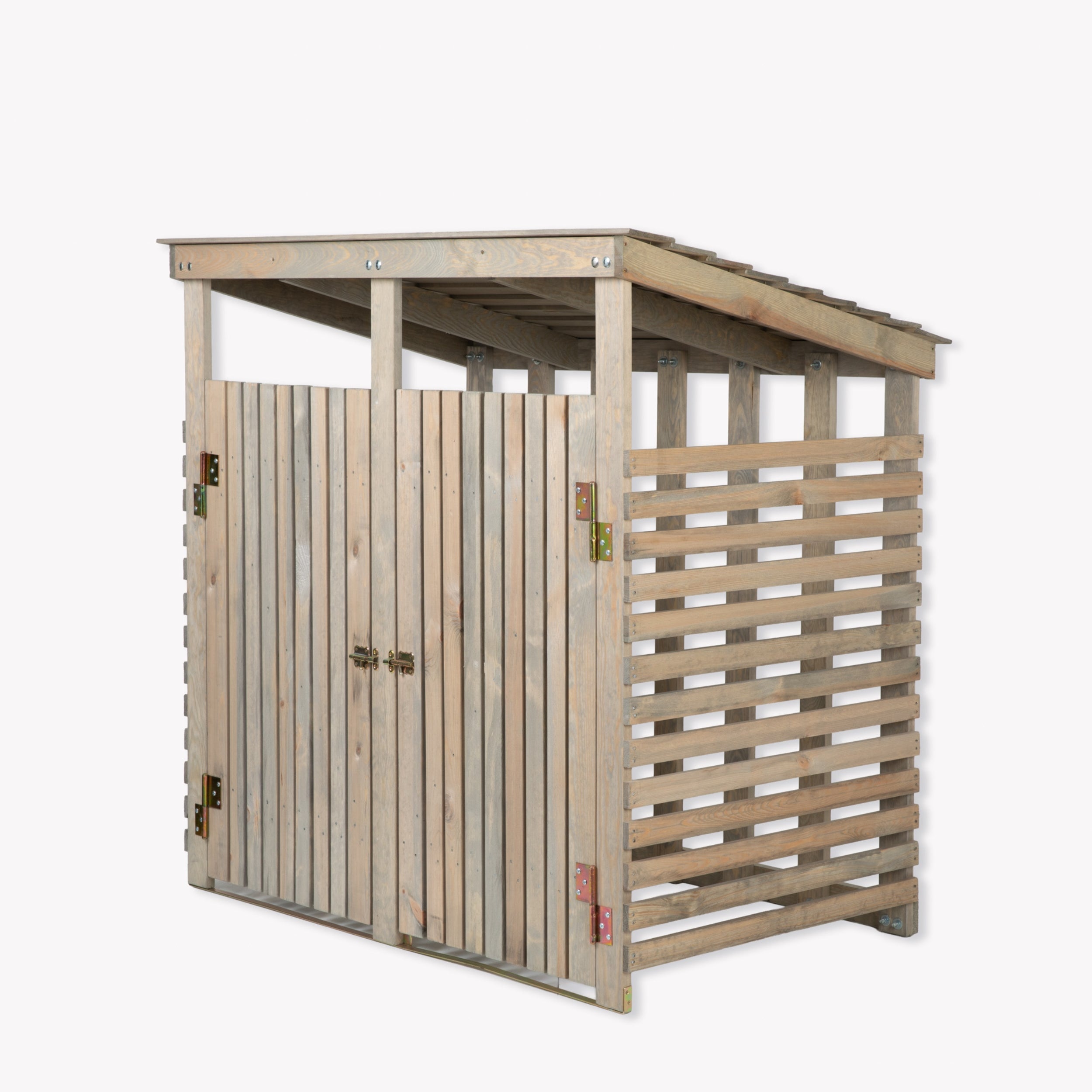 Aldsworth Double Wheelie Bin Store – Spruce
