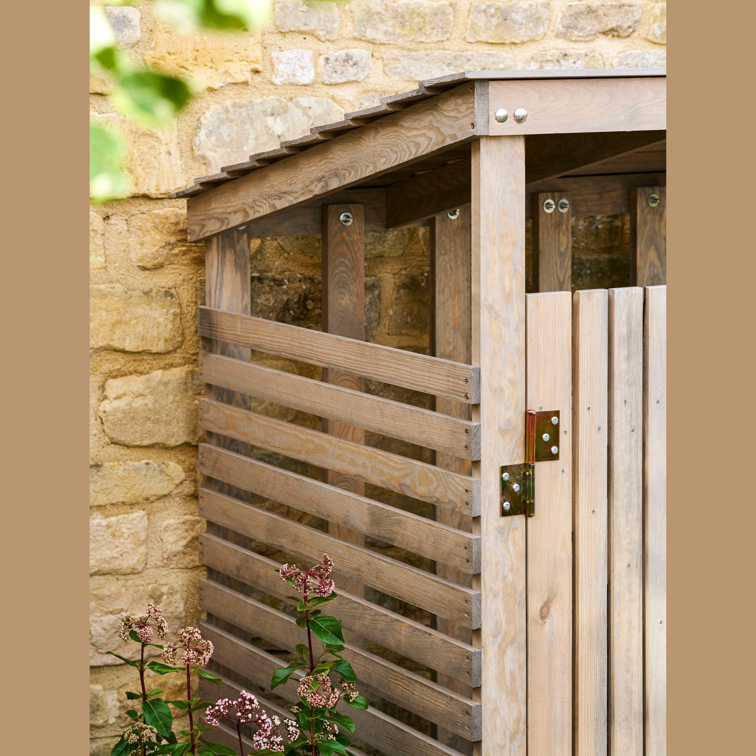 Aldsworth Double Wheelie Bin Store – Spruce