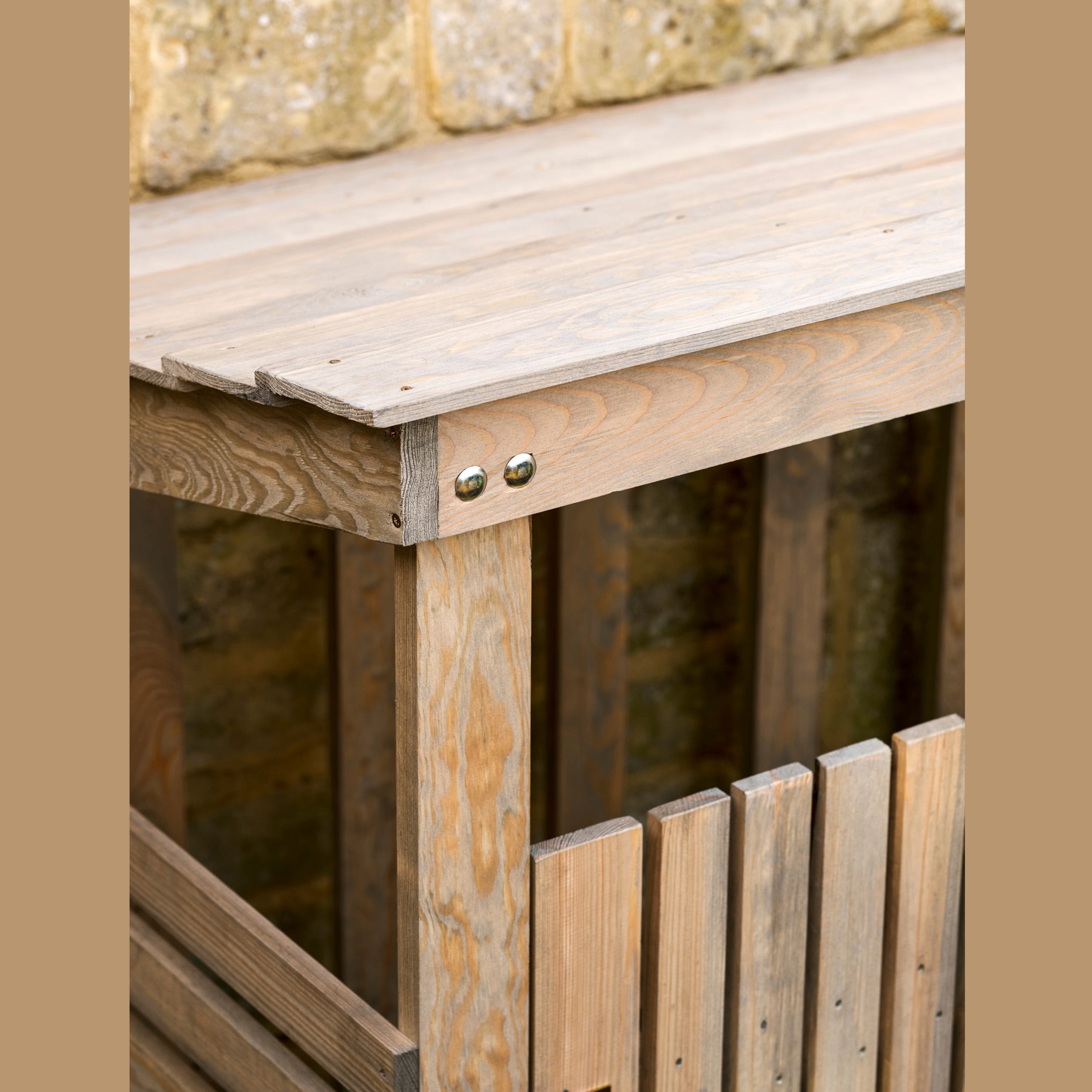 Aldsworth Double Wheelie Bin Store – Spruce