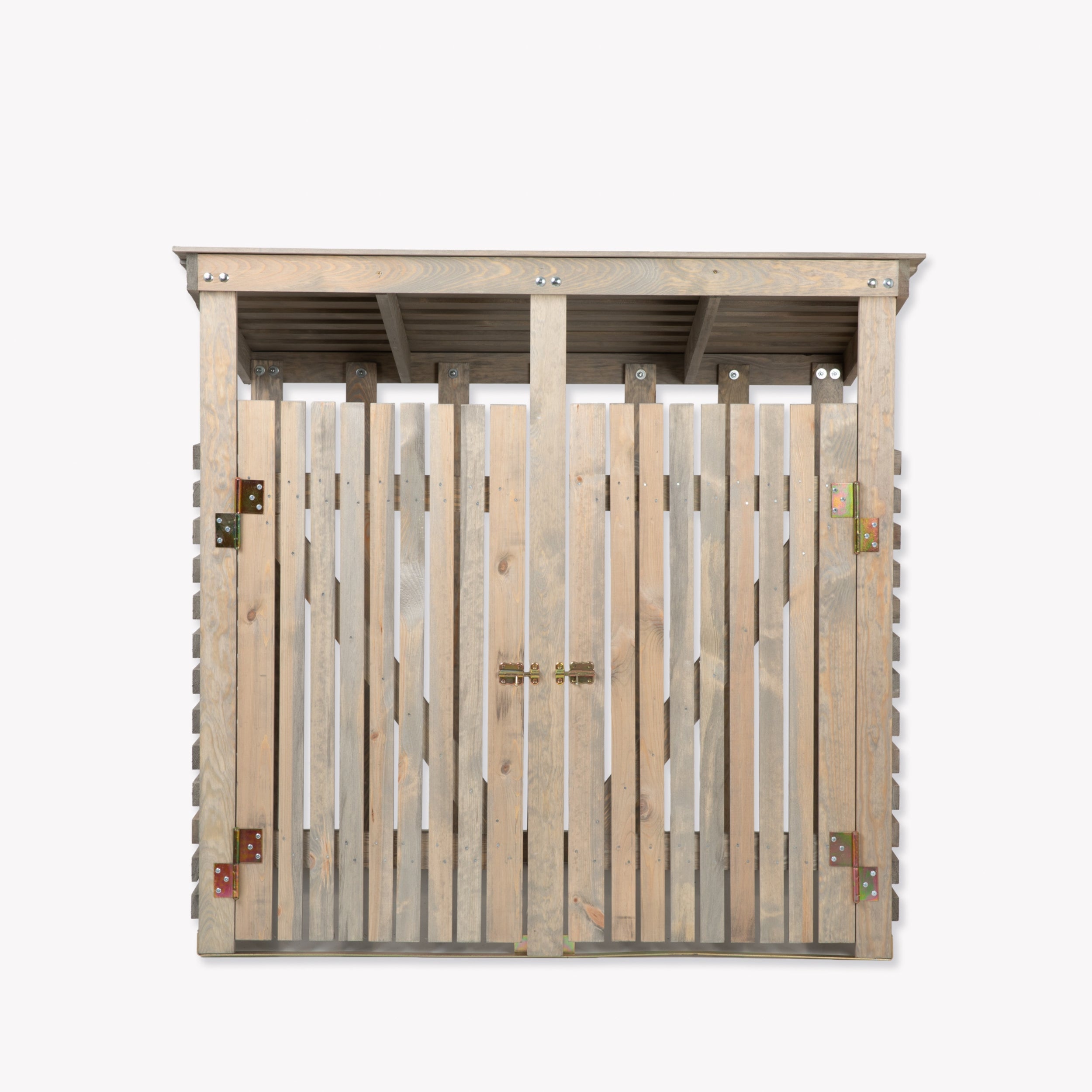 Aldsworth Double Wheelie Bin Store – Spruce