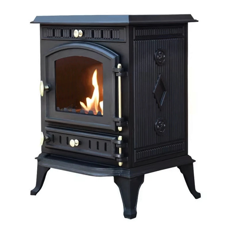 ScandiFlames Molde – Cast Iron Freestanding Bioethanol Stove