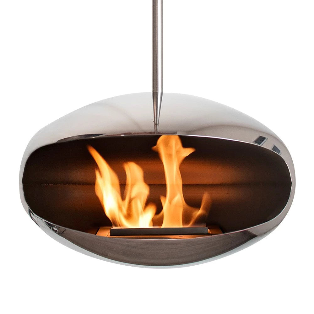 Cocoon Aeris – Polished Steel with Steel Pole