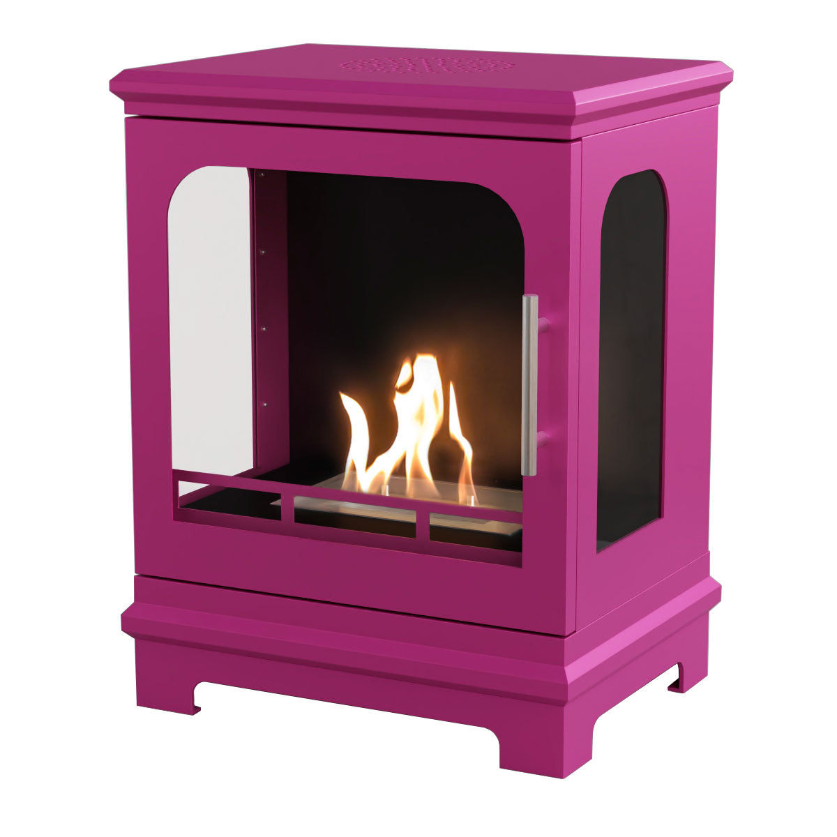 ScandiFlames Honolulu – Pink Freestanding Bioethanol Stove