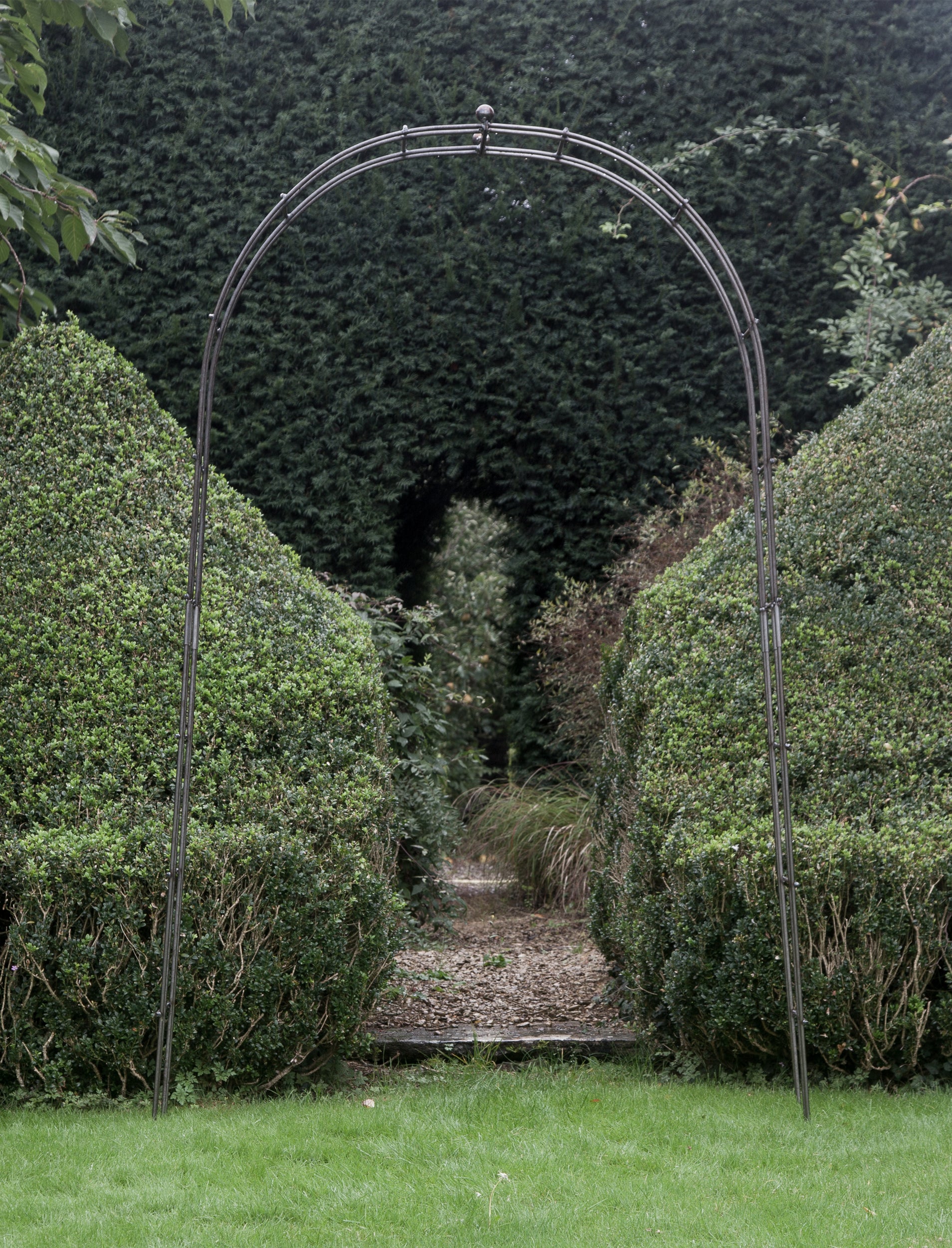 Barrington Raw Metal Rose Arch