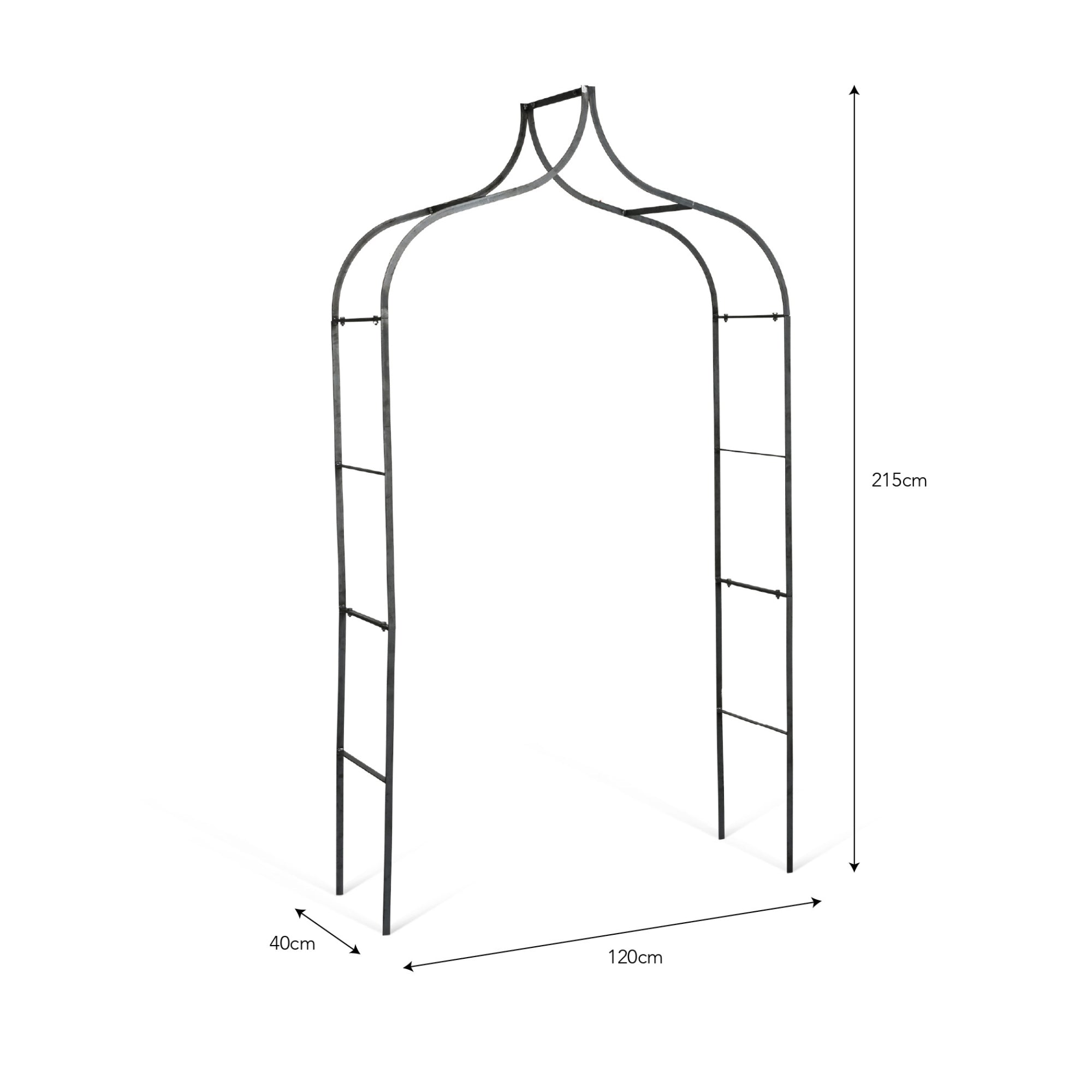Farringdon Rose Arch – Raw Metal