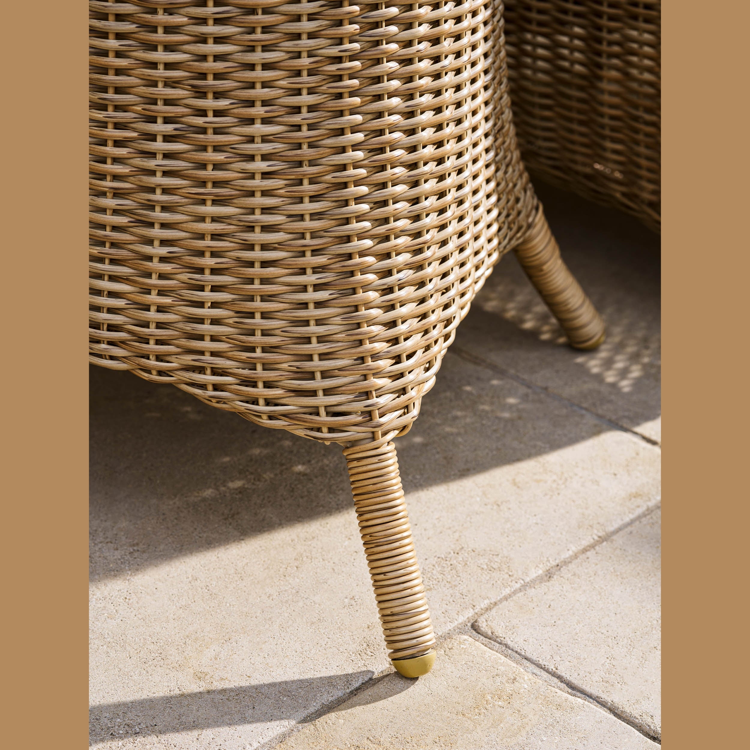 Brayford Outdoor Bistro Set – PE Rattan, Table & 2 Chairs