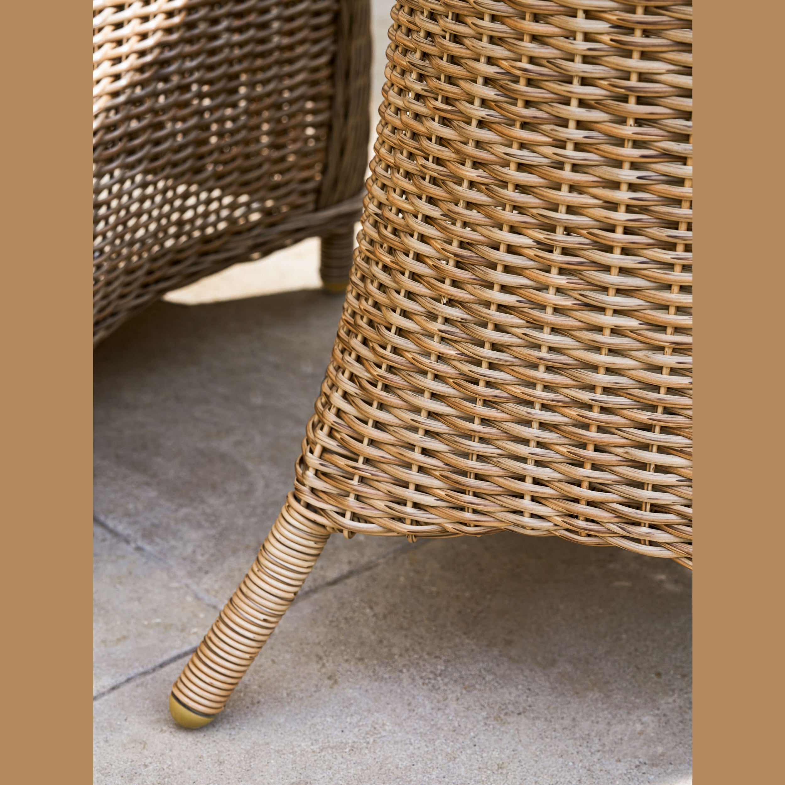 Brayford Outdoor Bistro Set – PE Rattan, Table & 2 Chairs