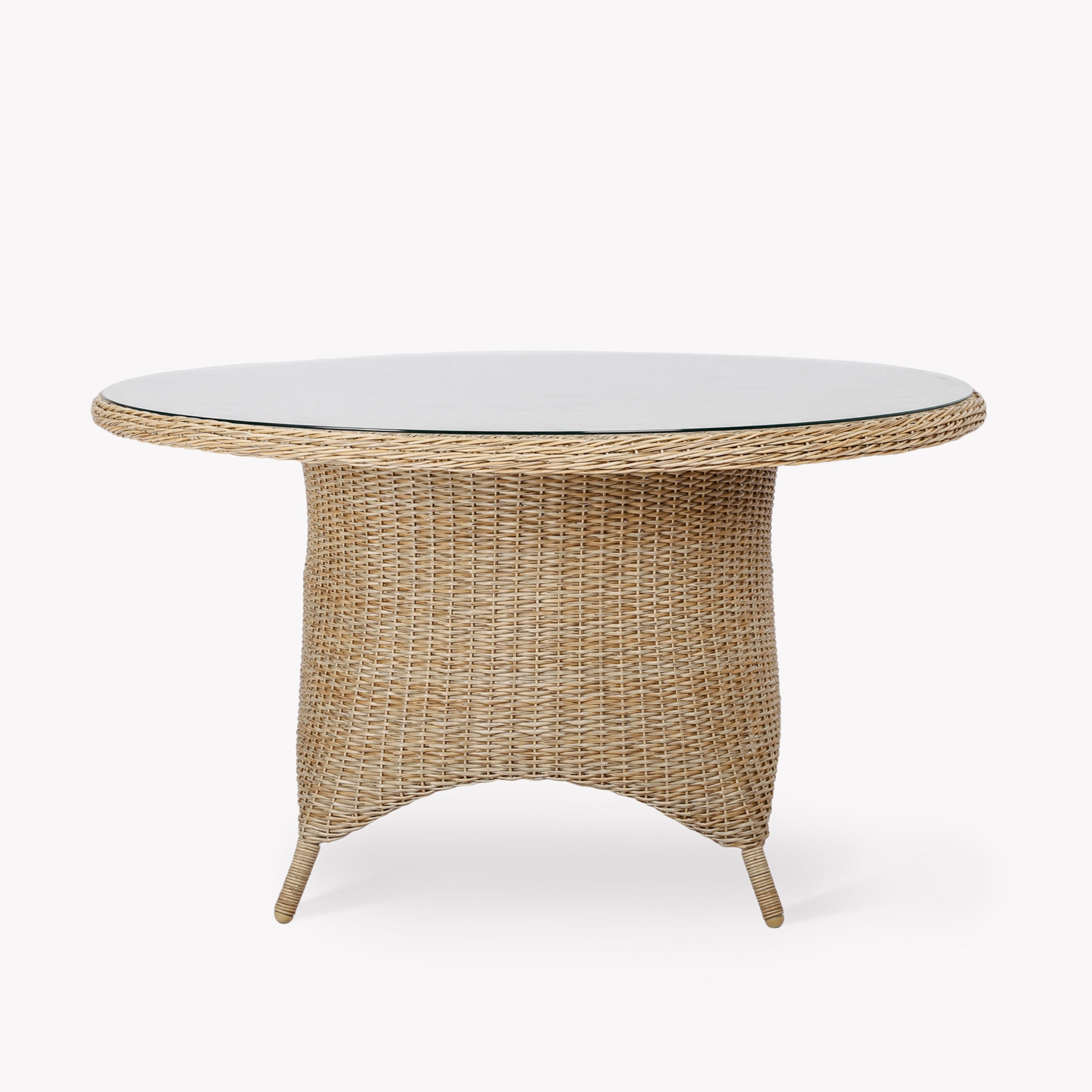 Brayford Round Outdoor Dining Table – Large, PE Rattan