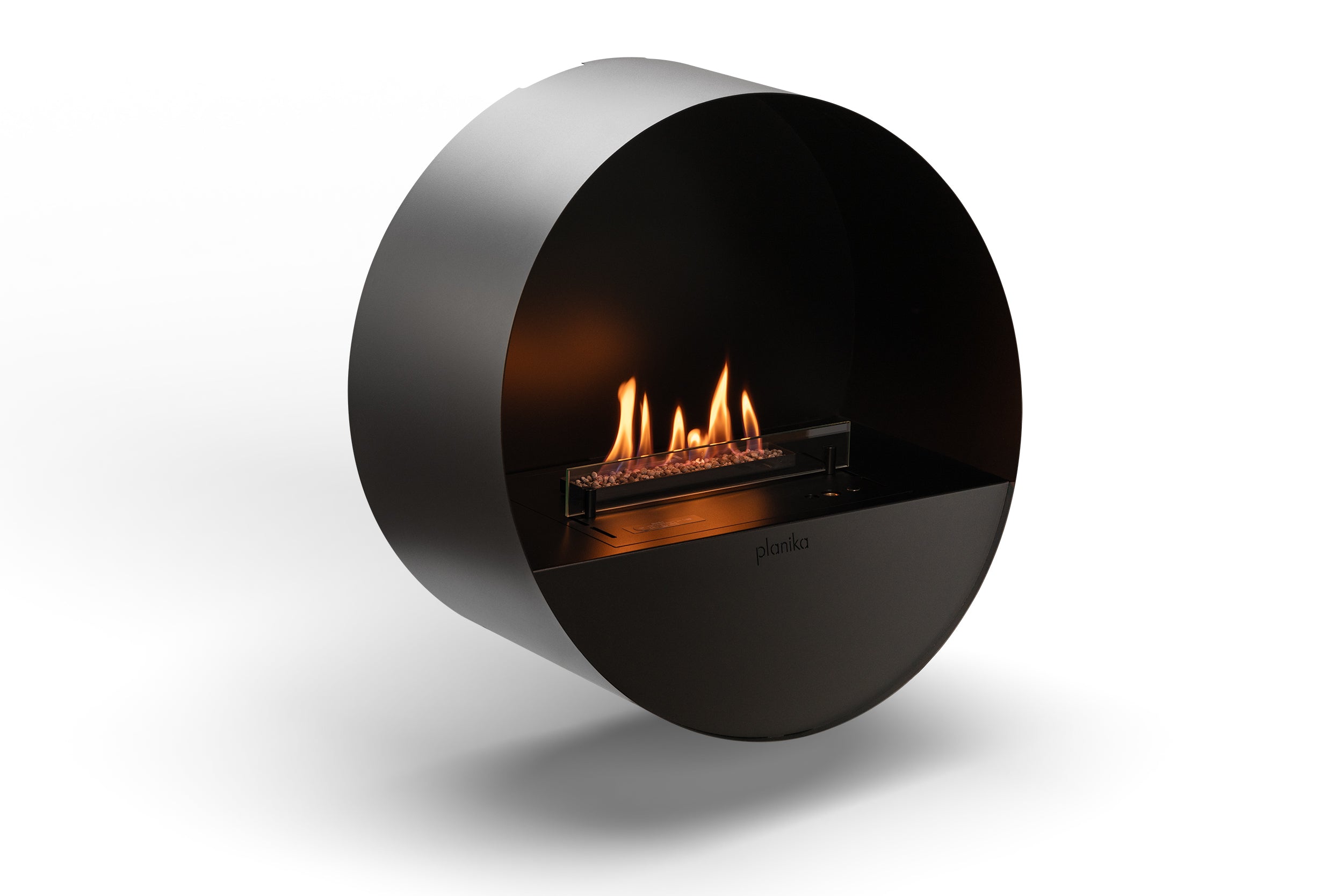 Planika Bubble Wall & Floor - Automatic Ethanol Fireplace with BEV Technology®