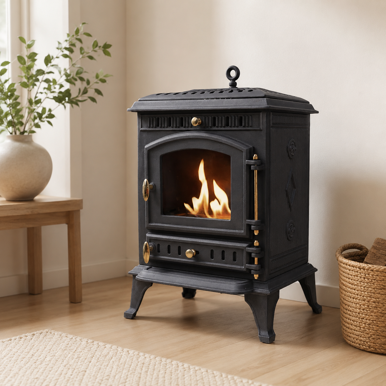 ScandiFlames Molde Cast Iron Bioethanol Stove