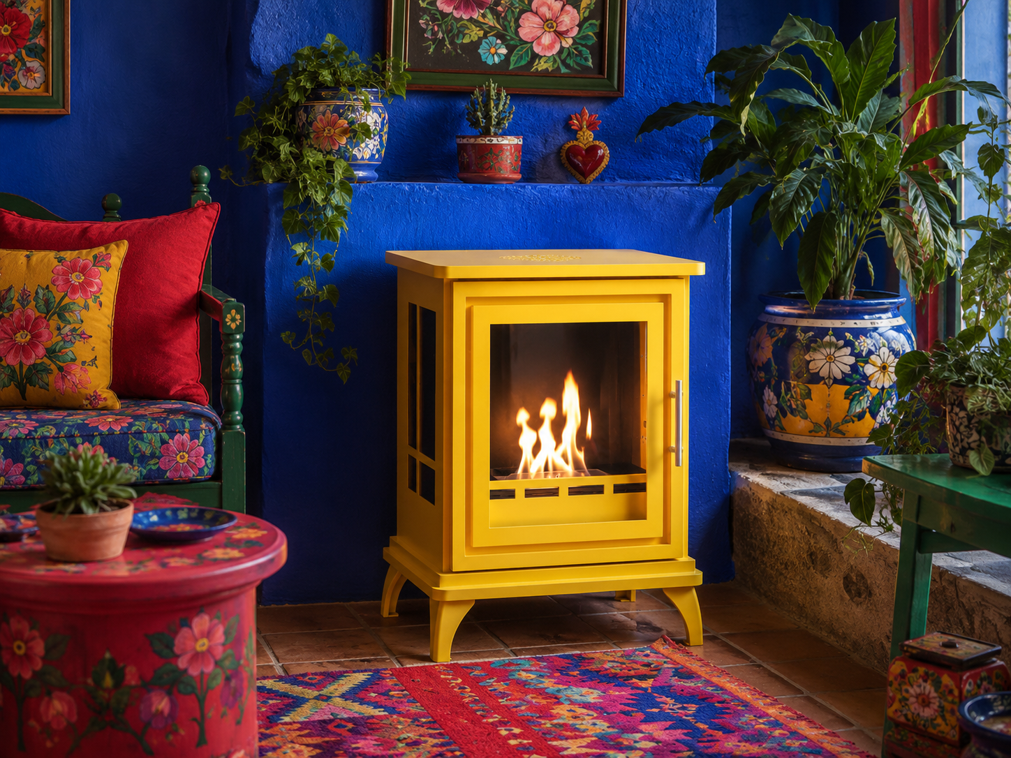 ScandiFlames Nashville Bioethanol Stove | 8 Colours