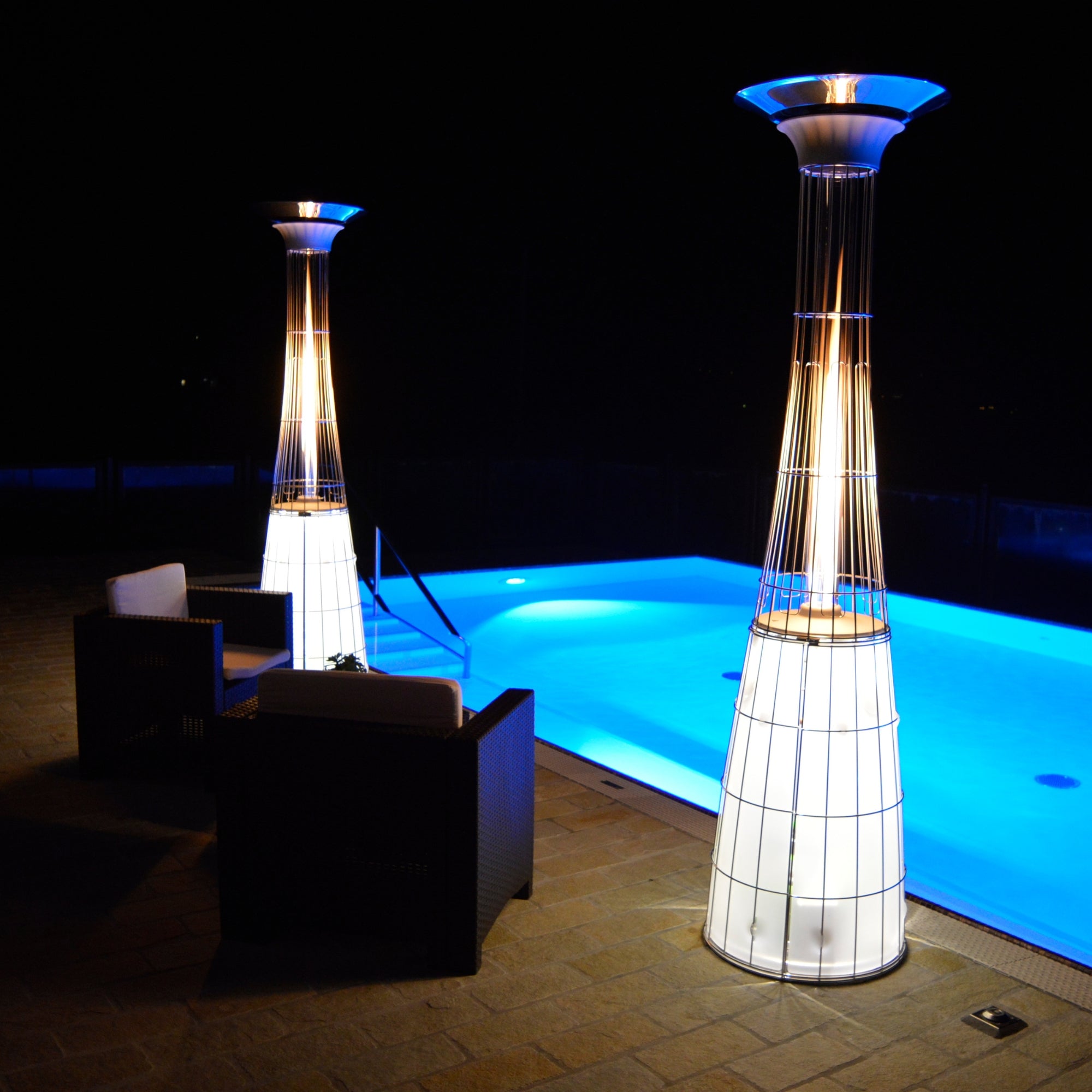 Italkero Dolce Vita Outdoor Gas Fire – Fixed Natural Gas