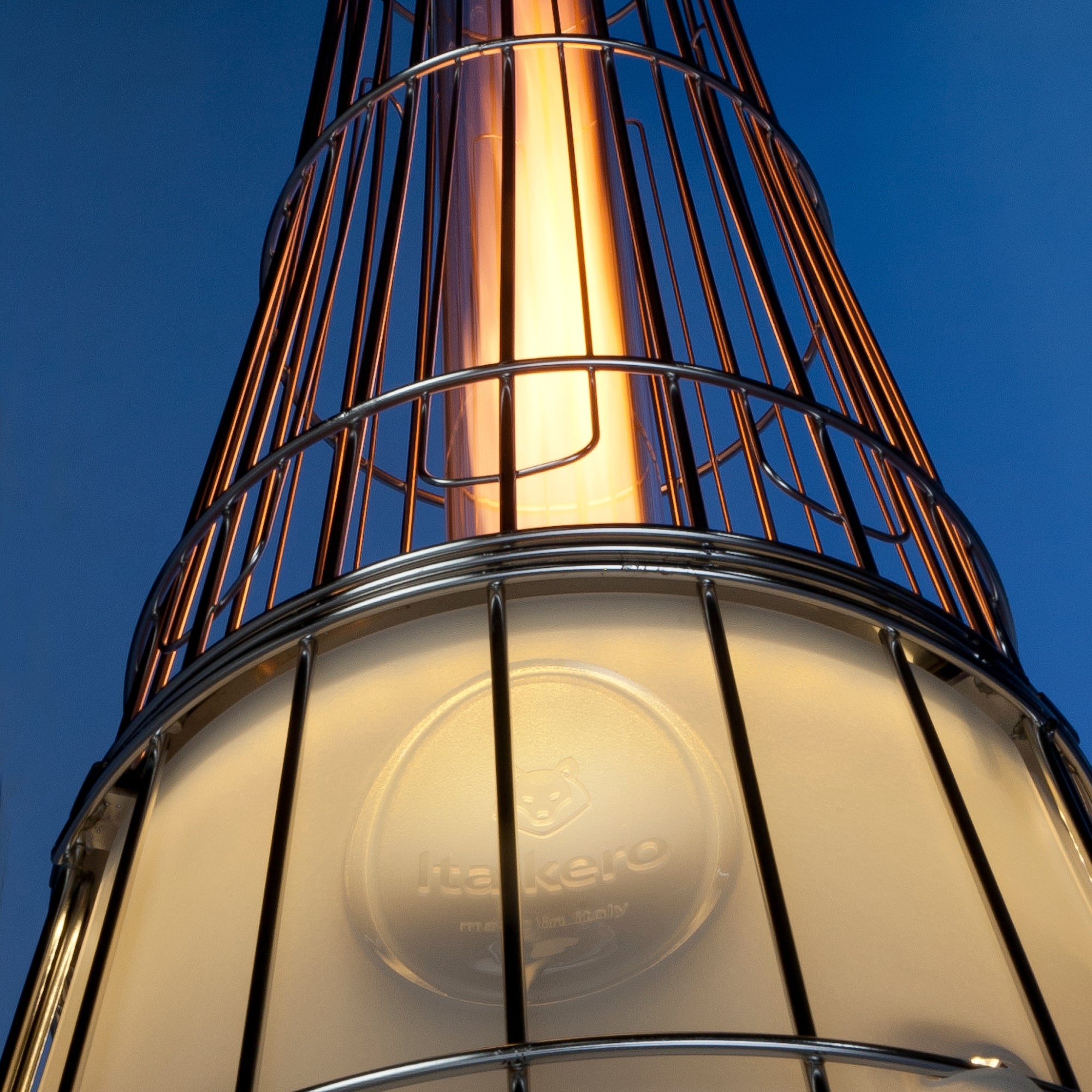 Italkero Dolce Vita Outdoor Gas Fire & Light Tower