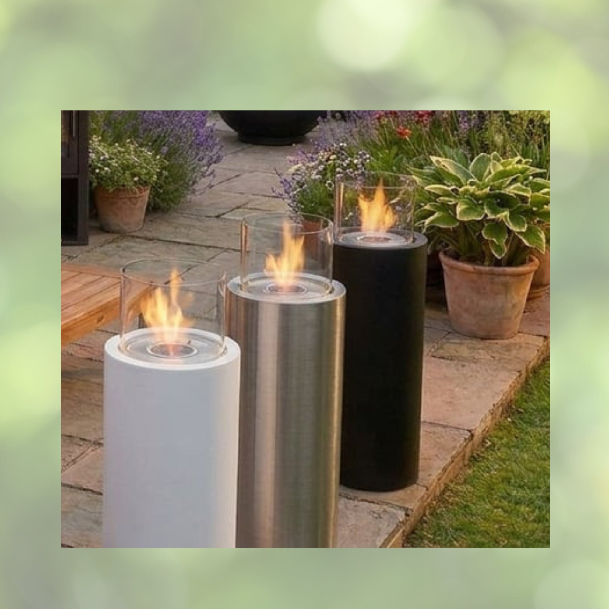 ScandiFlames Dualis 2-in-1 Bioethanol Fireplace