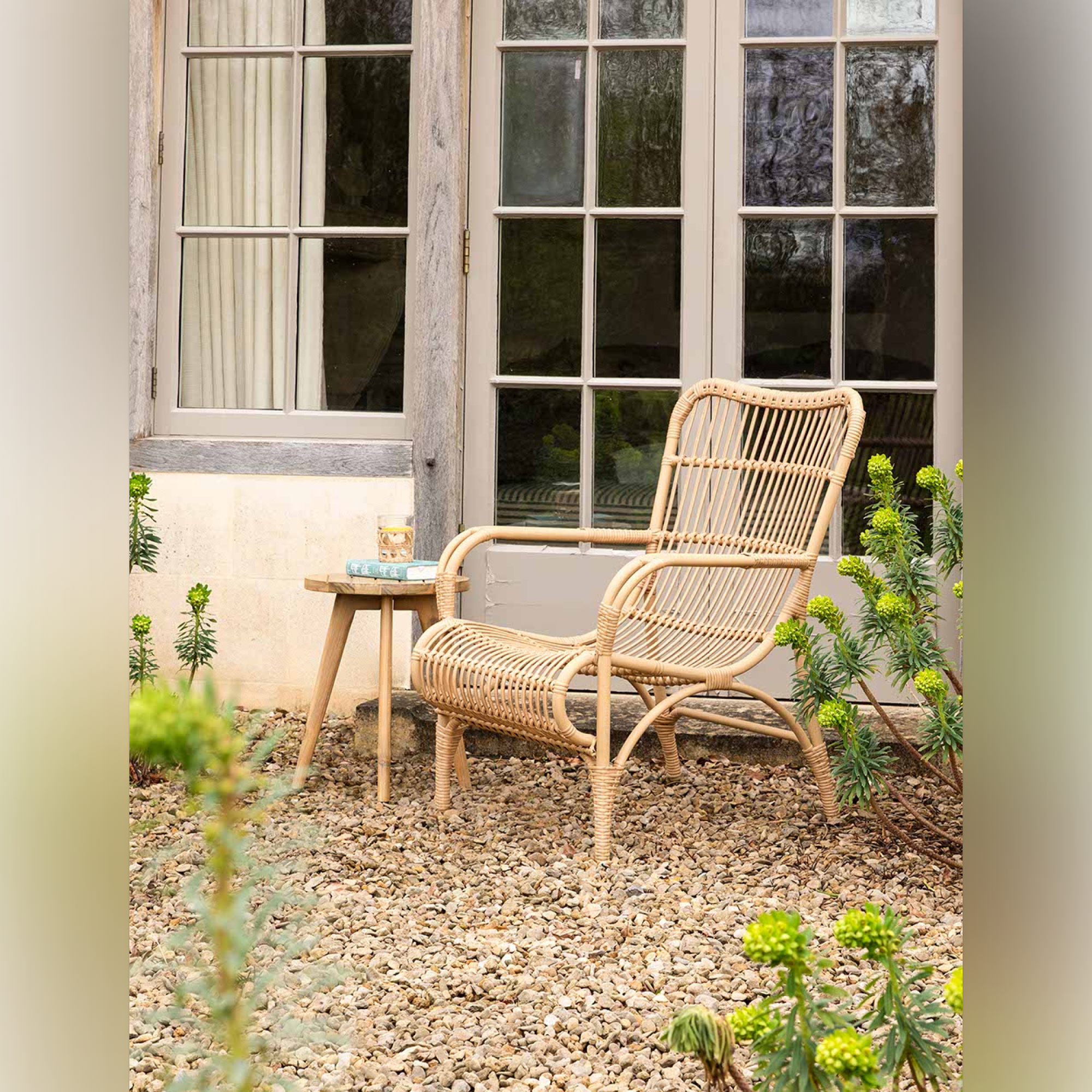 Corston Lounge Chair – Natural