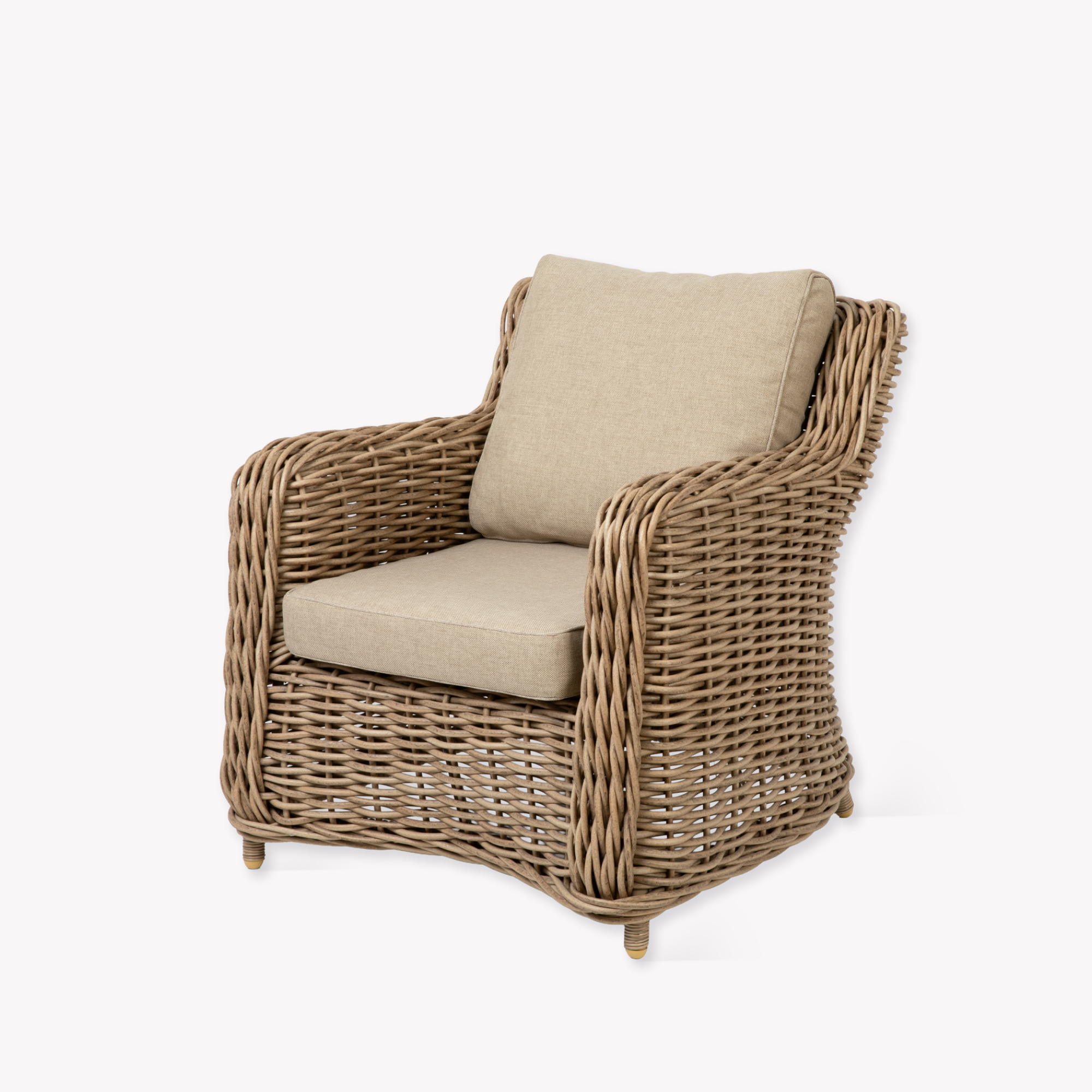 Lechlade Armchair – Natural PE Rattan