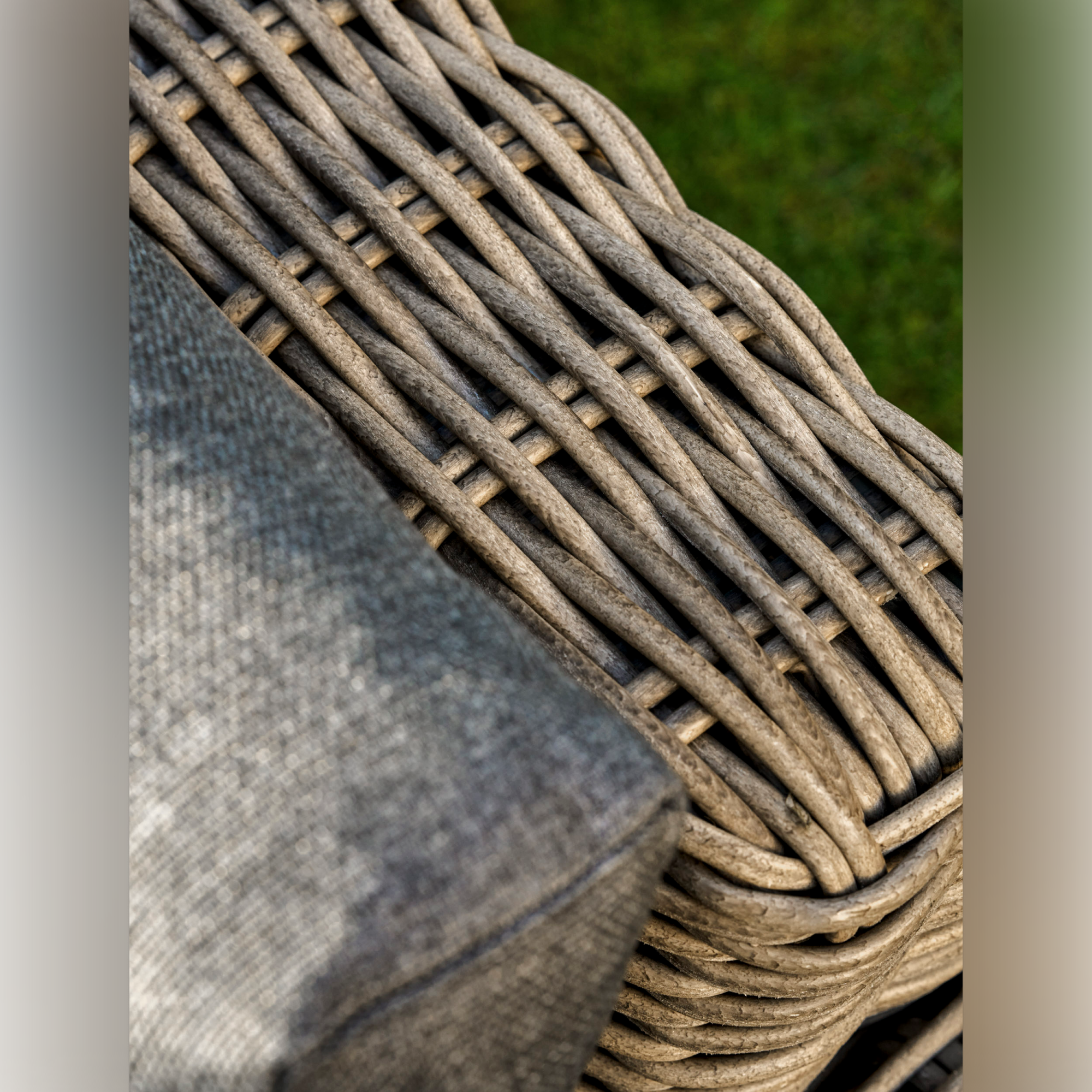 Moorgate Corner Outdoor Sofa Set – Dark Natural PE Rattan