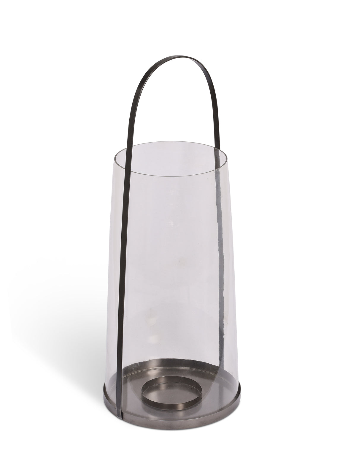Farringdon Lantern – Steel, Dark Grey, Large