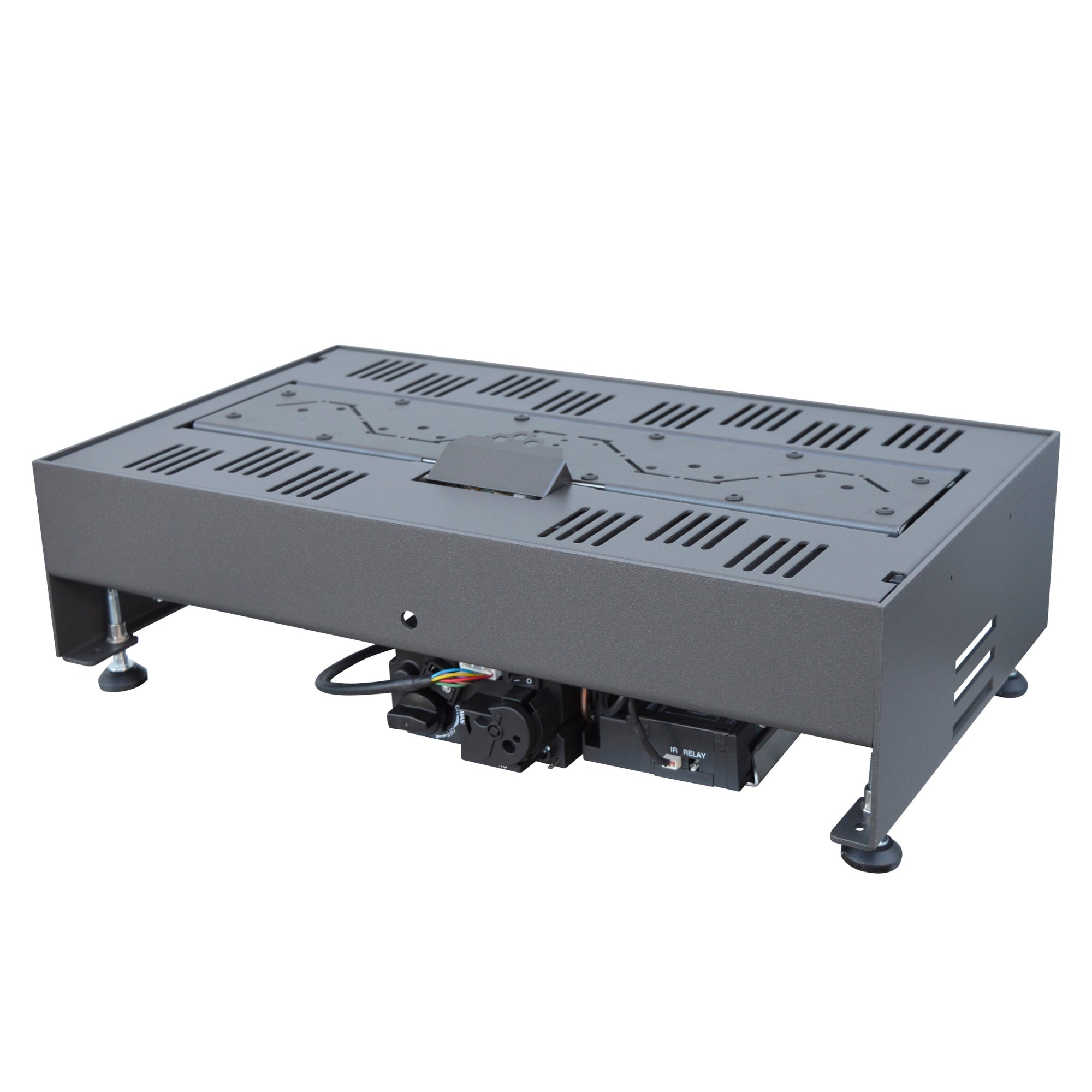 Italkero Focus Outdoor Built-In Gas Fire Insert with INOX Rain Cover