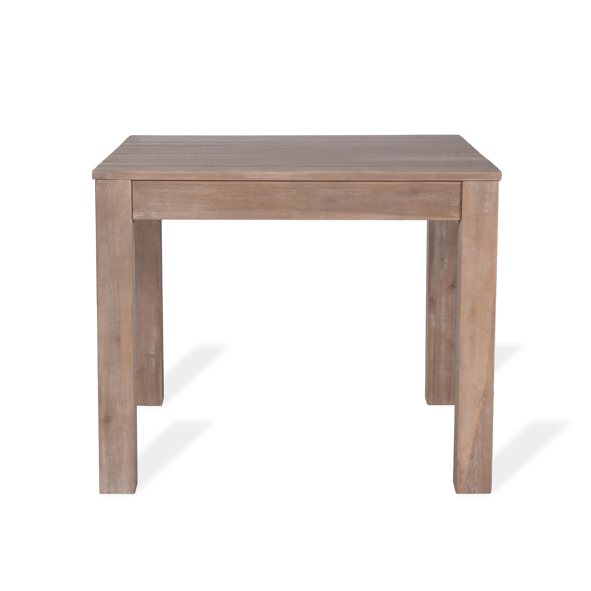 Porthallow Square Outdoor Dining Table – Natural Acacia
