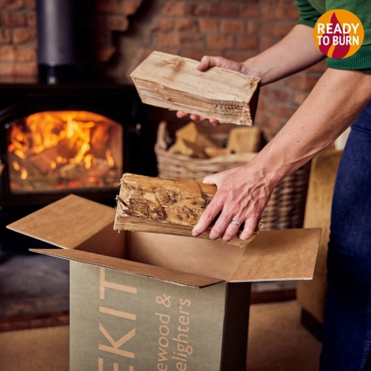 Firewood & Firelighter Kit