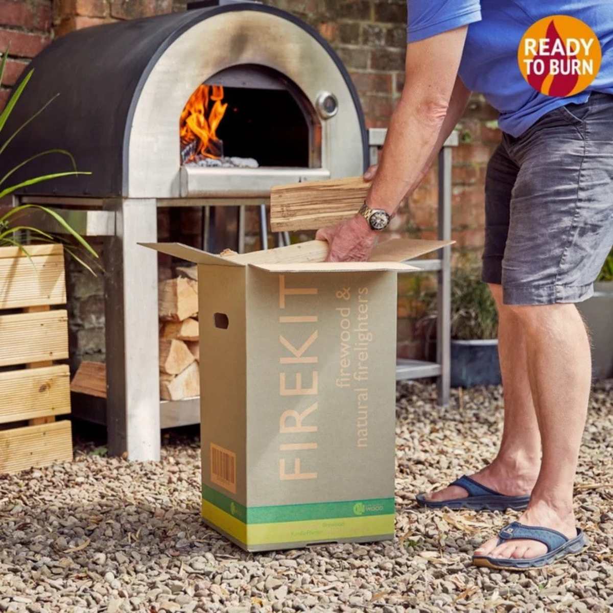 Firewood & Firelighter Kit