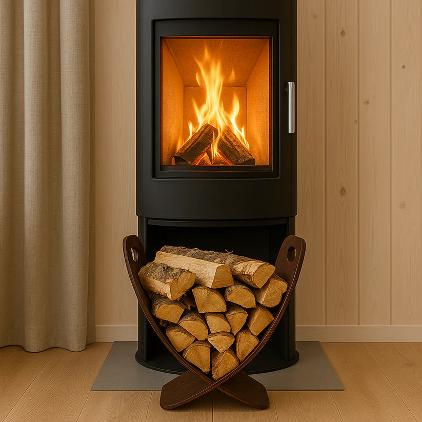 Nordic Embers FSC® Birch Plywood Firewood Stand