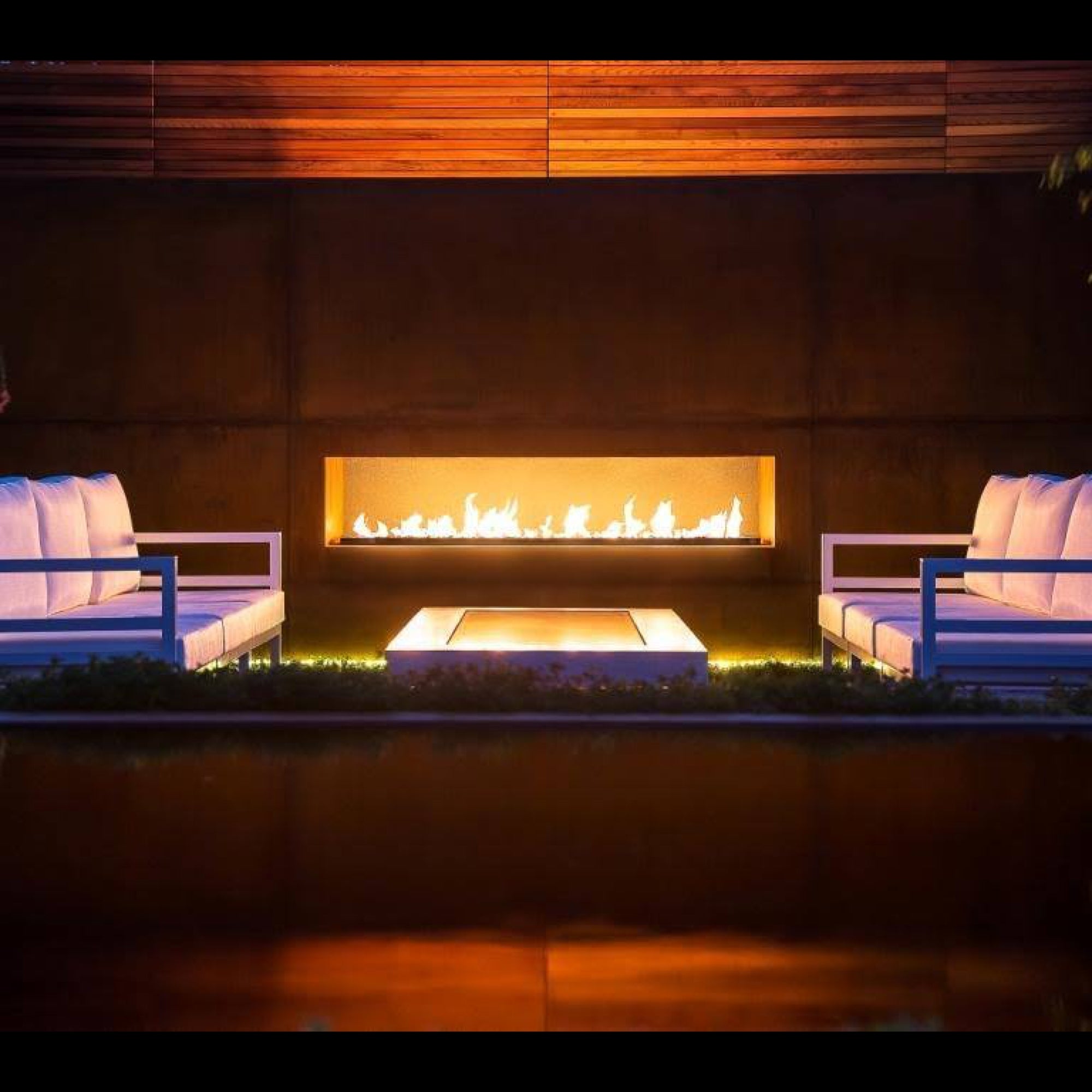 Italkero Snake Gas Fire Insert – Indoor or Outdoor