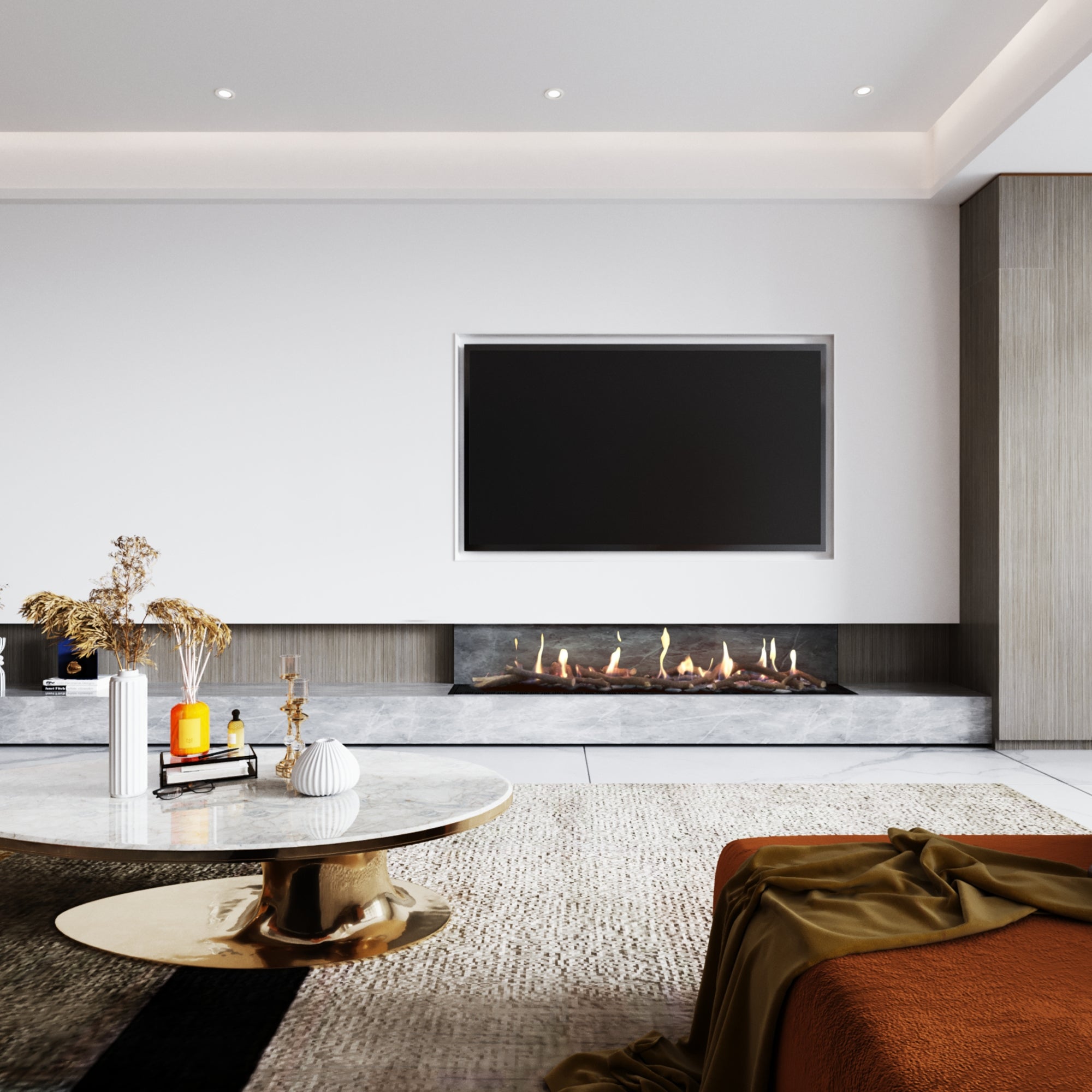 Italkero Focus Indoor Built-In Gas Fire Insert