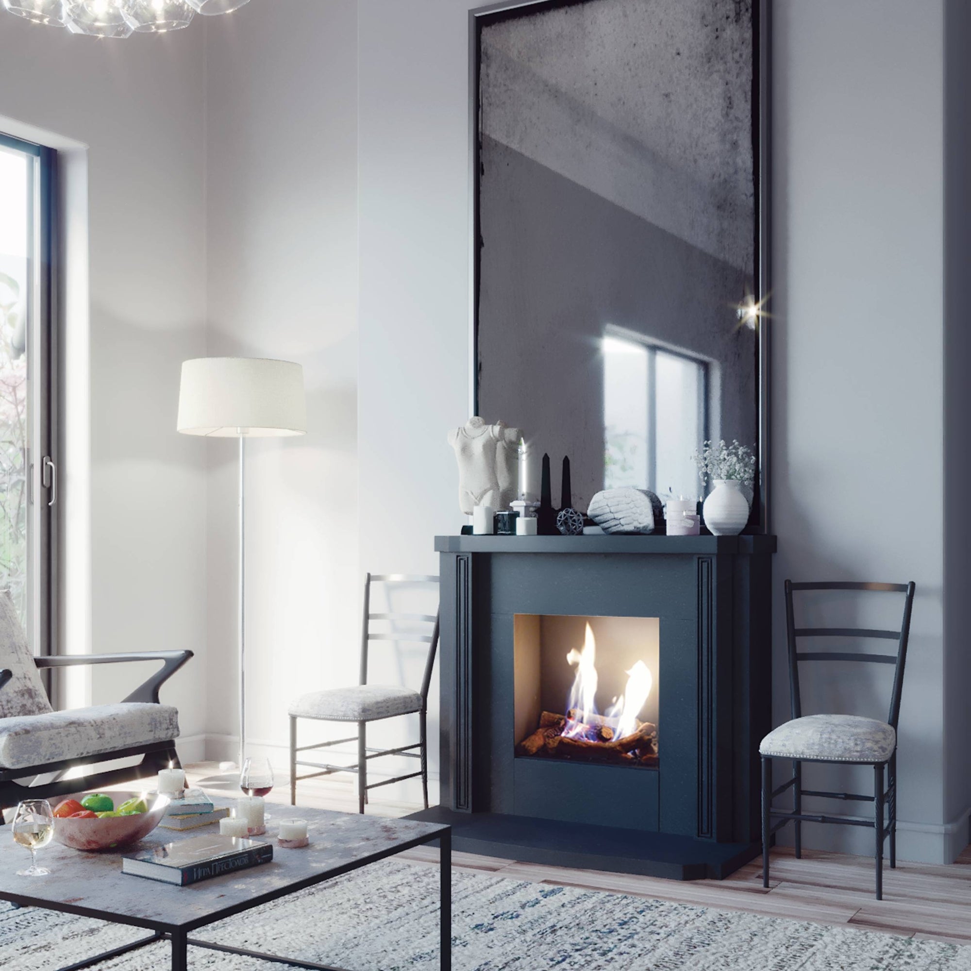 Italkero Focus Indoor Built-In Gas Fire Insert