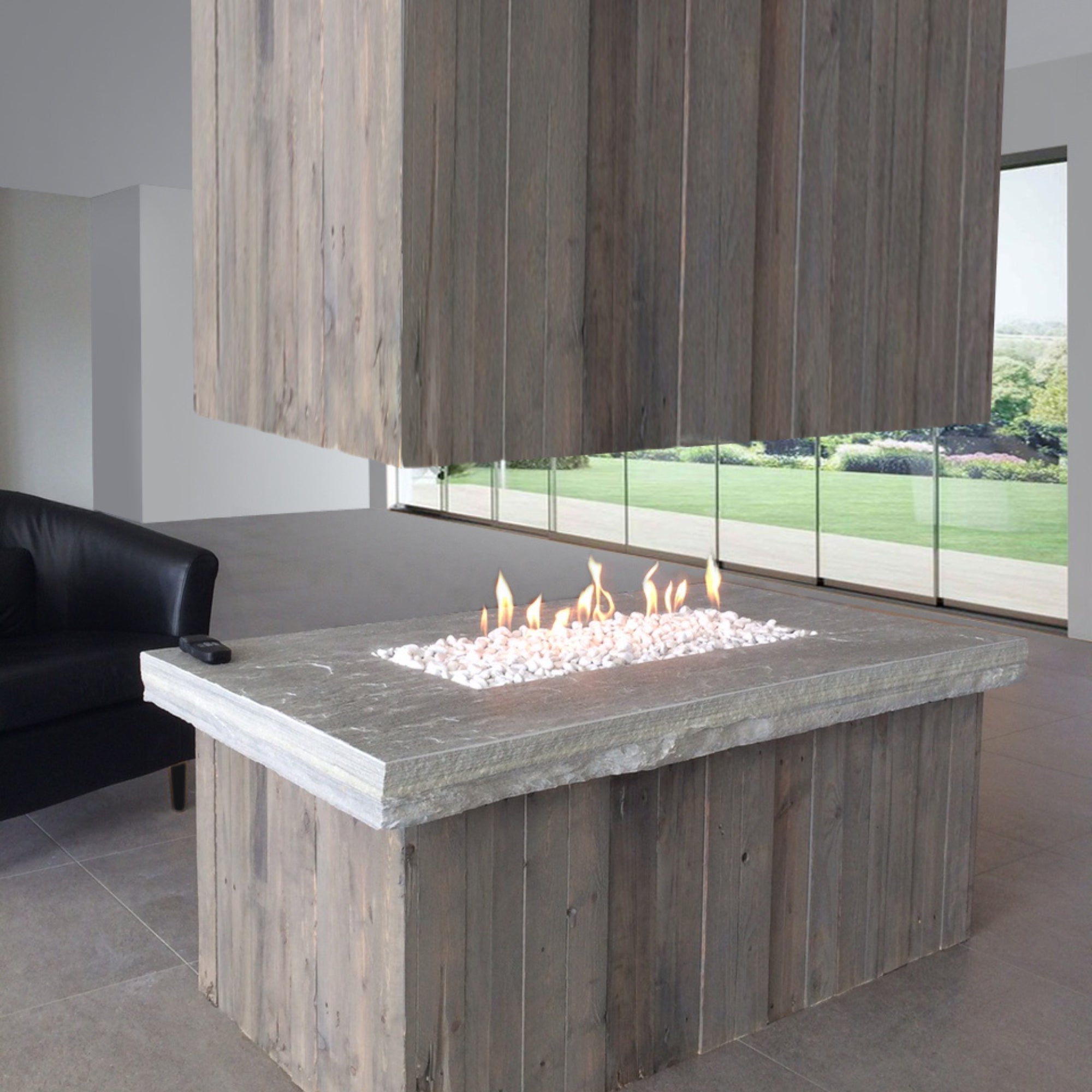 Italkero Snake Gas Fire Insert – Indoor or Outdoor