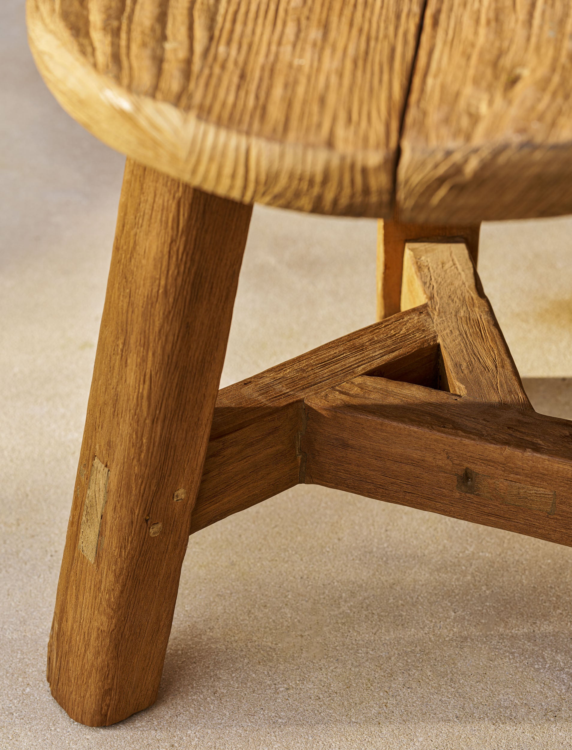 Hawthorne Oval Teak Dining Bench – Indoor/Outdoor