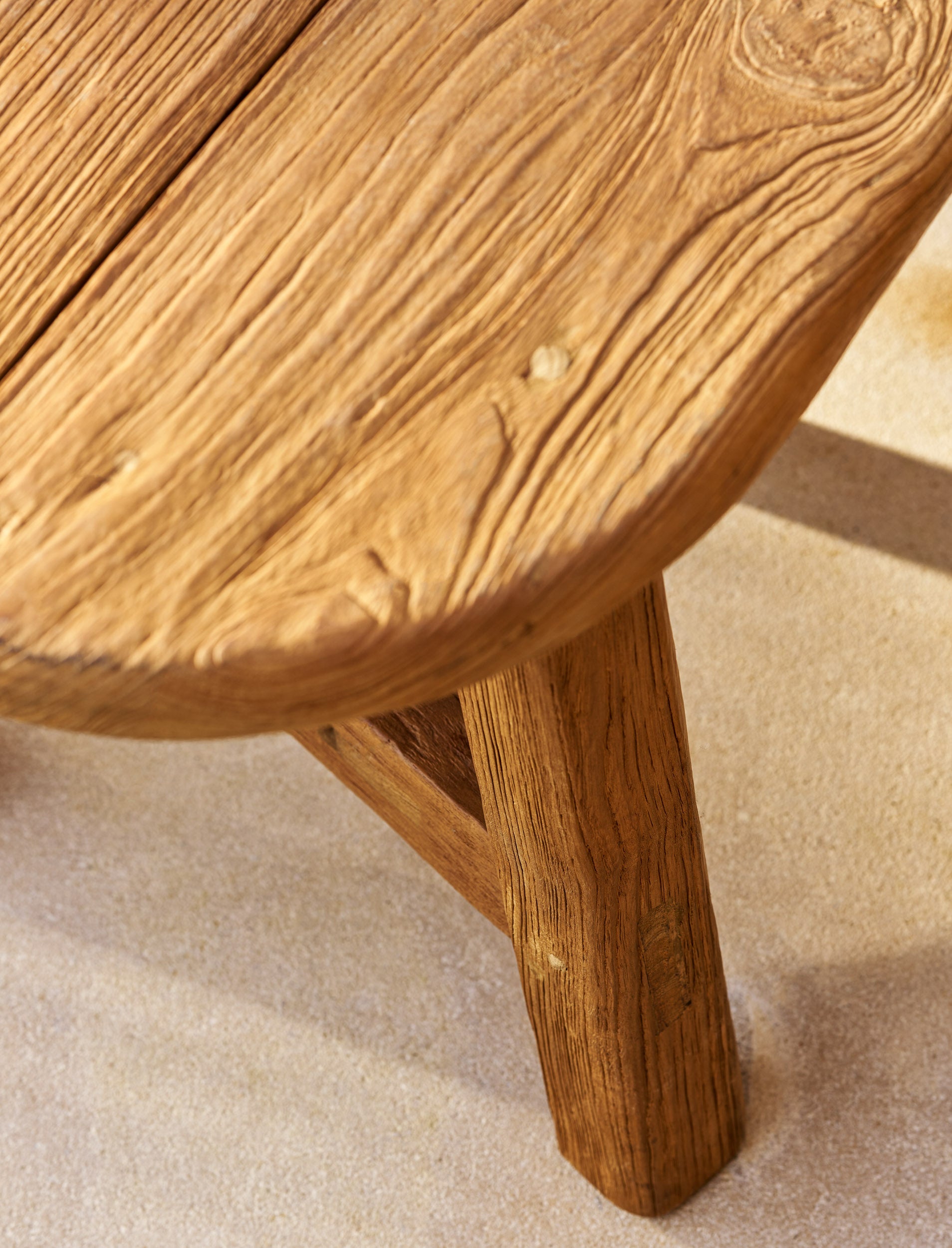 Hawthorne Oval Teak Dining Bench – Indoor/Outdoor