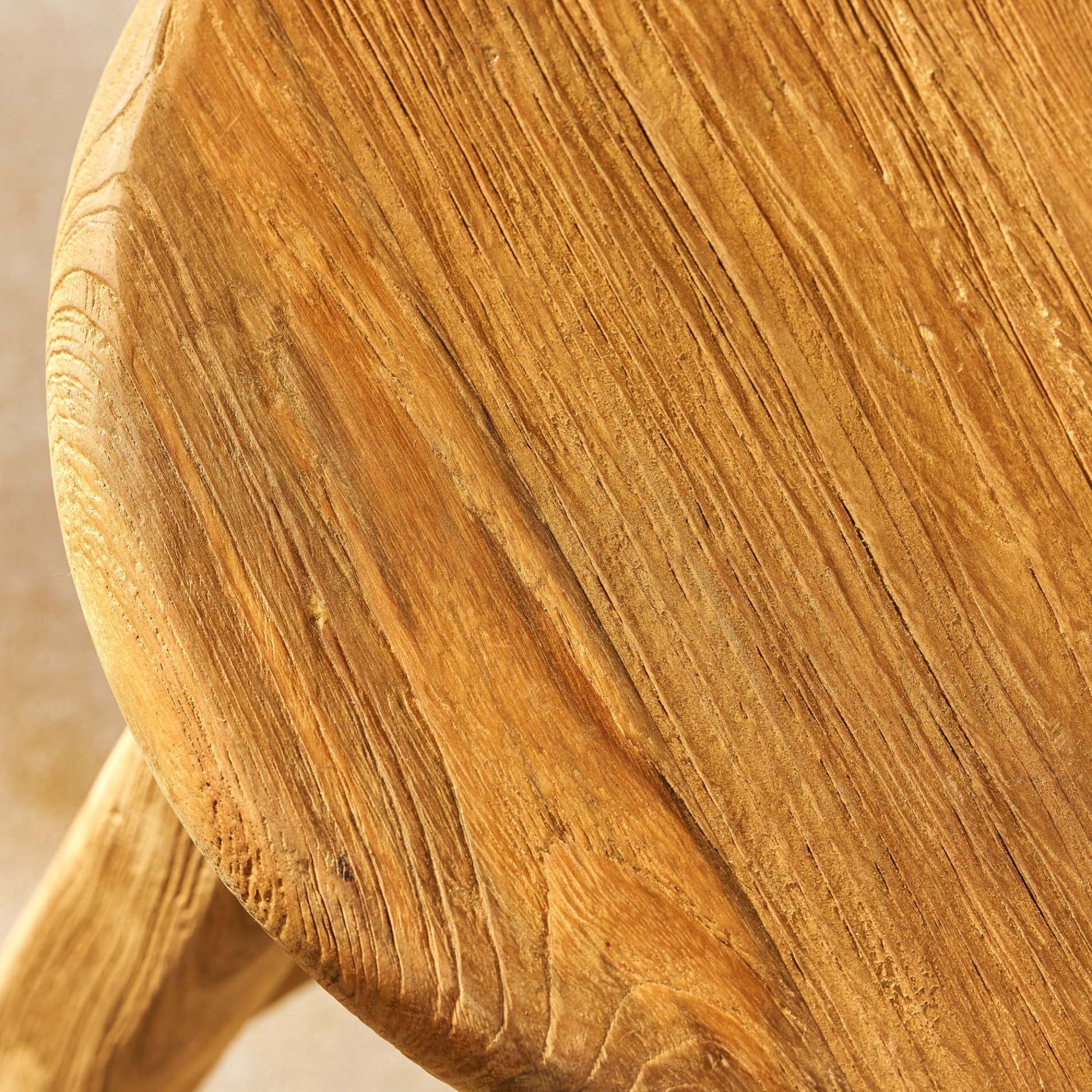 Hawthorne Reclaimed Teak Indoor/Outdoor Stool – Natural