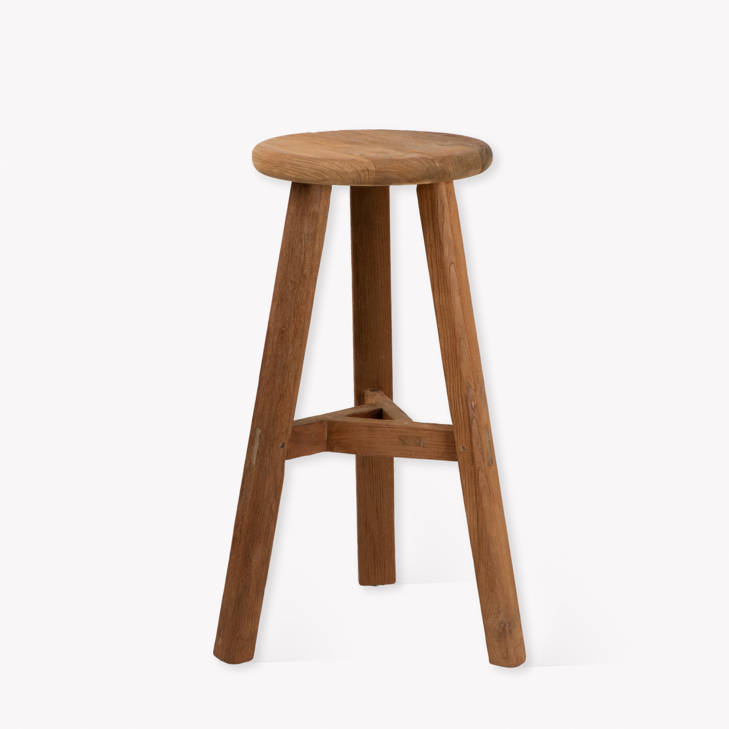 Hawthorne Bar Stool – Reclaimed Teak, Natural